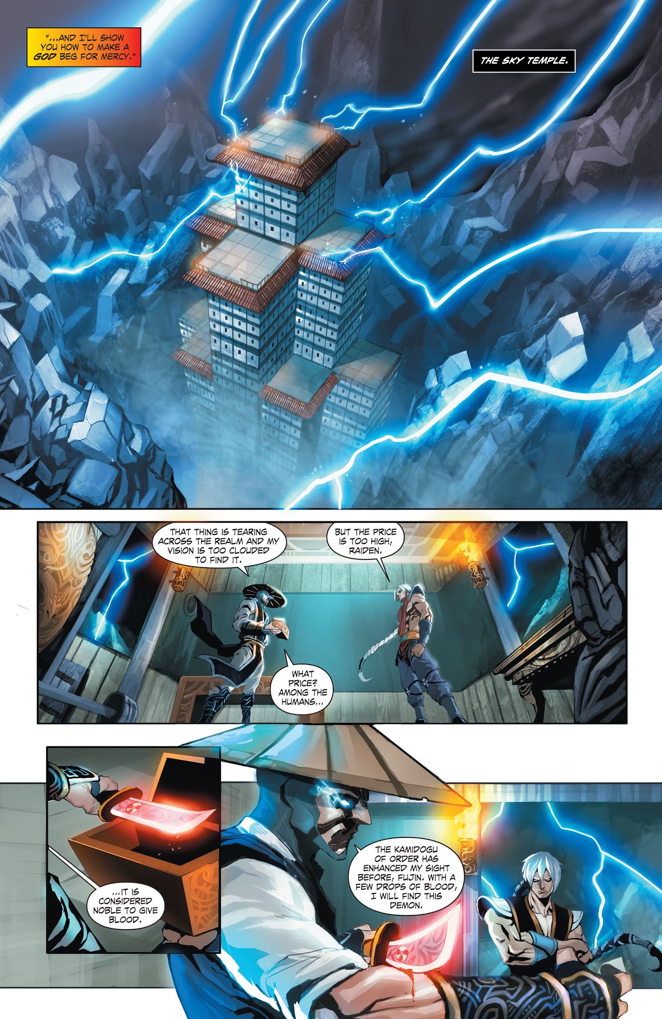 Read online Mortal Kombat X [I] comic -  Issue # _TPB 1 - 35