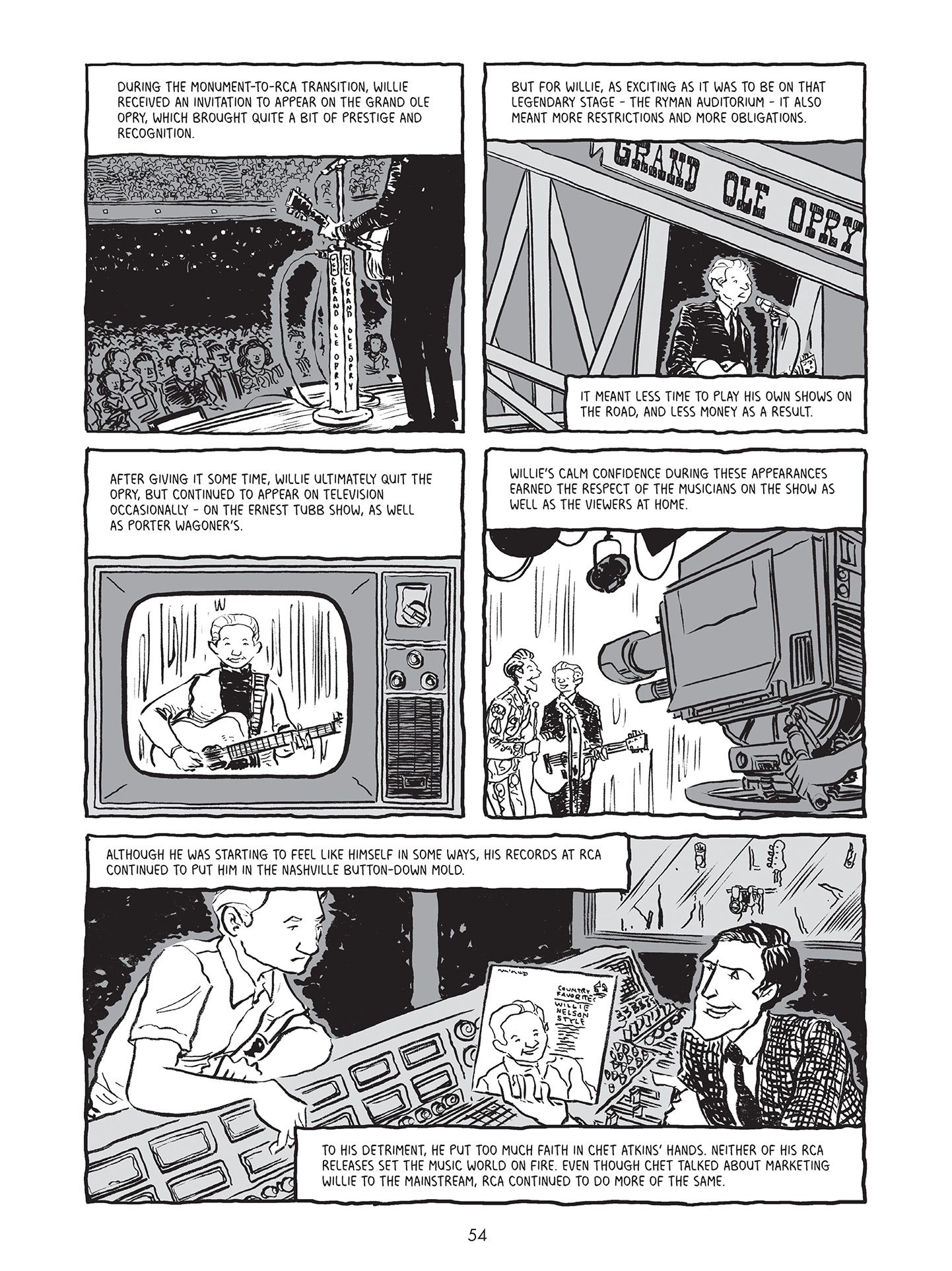 Read online Willie Nelson: A Graphic History comic -  Issue # TPB - 52