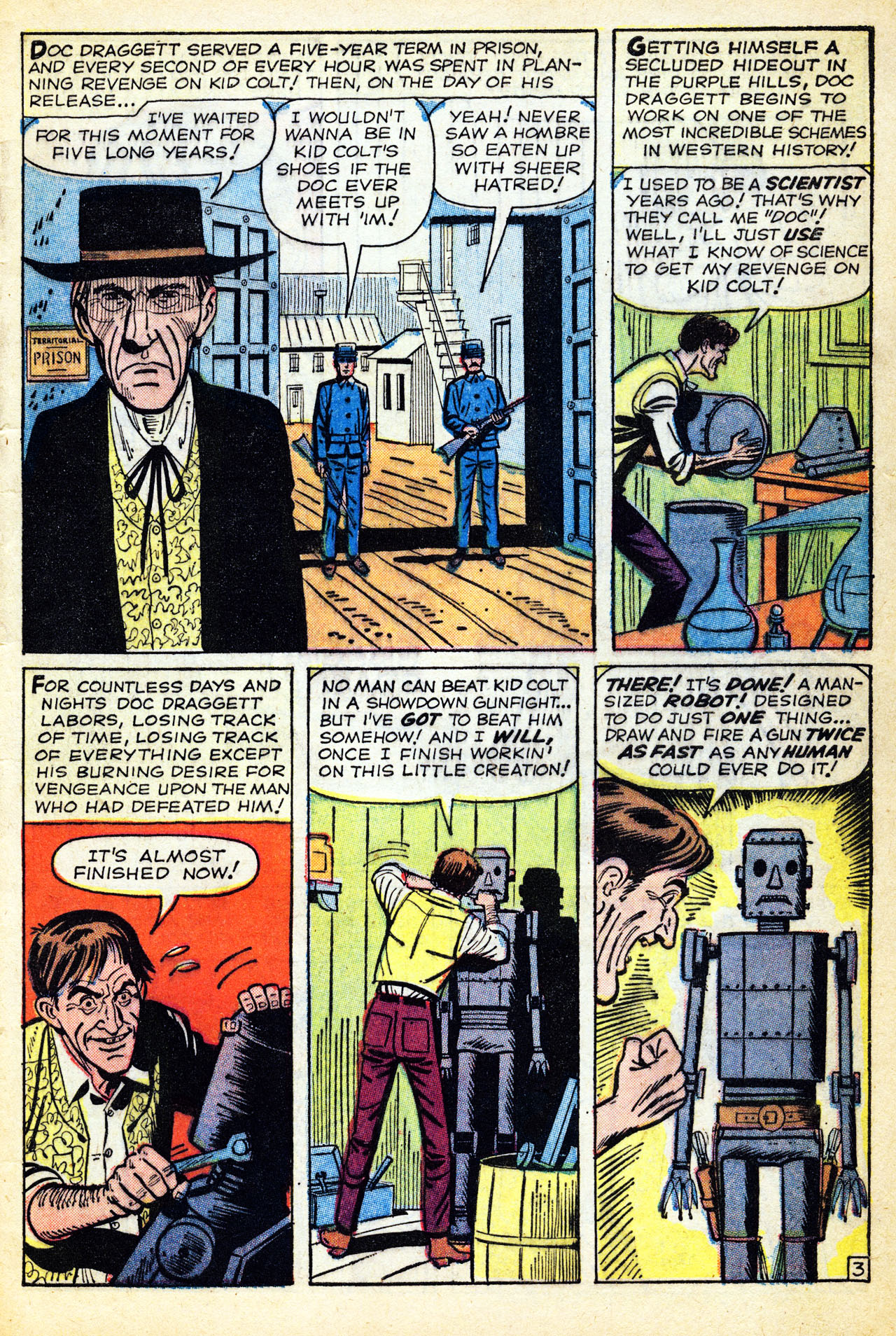 Read online Gunsmoke Western comic -  Issue #73 - 5