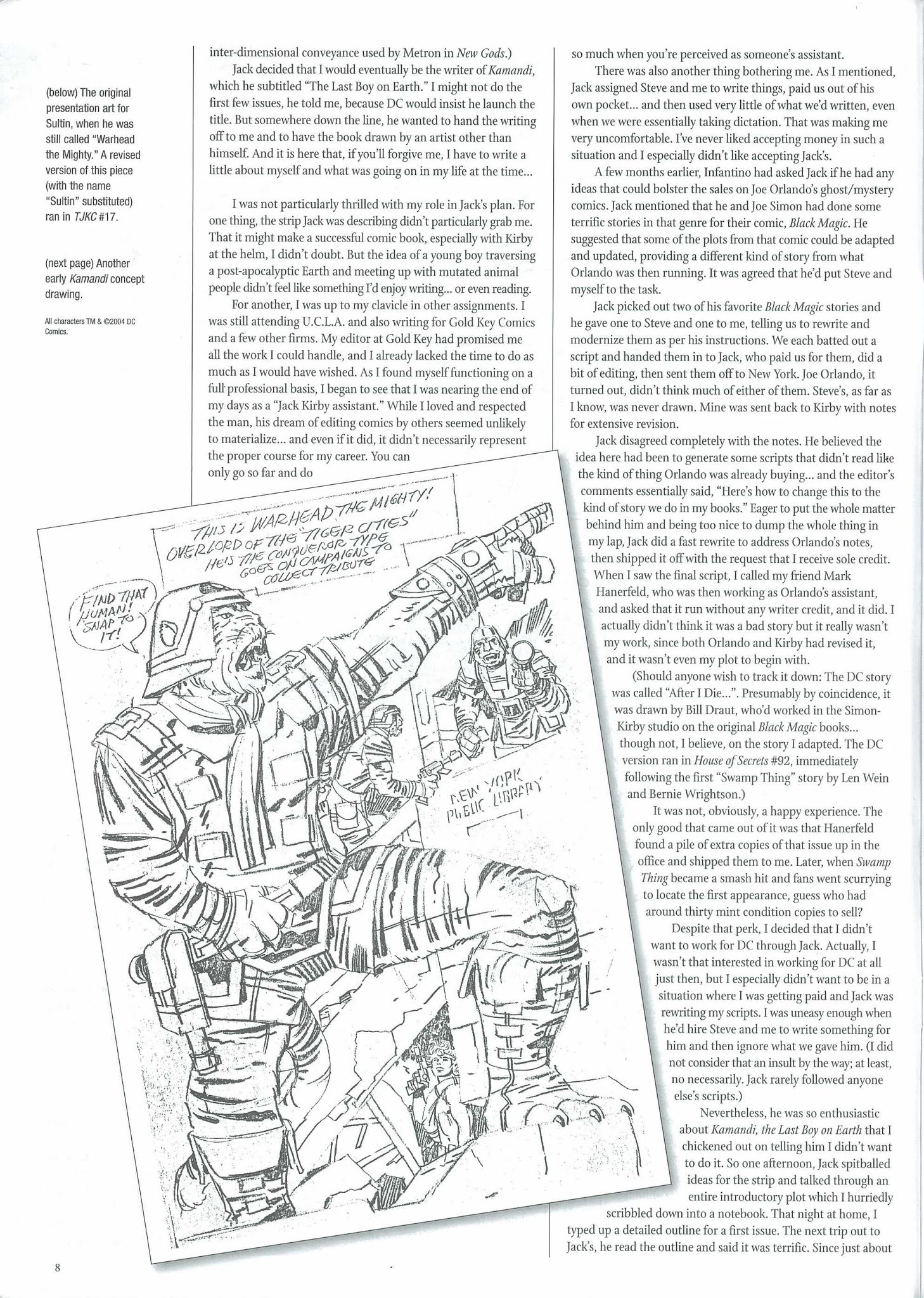 Read online The Jack Kirby Collector comic -  Issue #40 - 10
