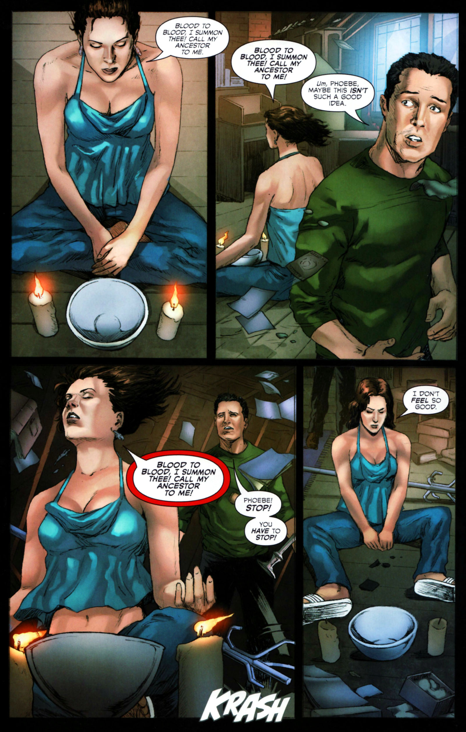 Read online Charmed comic -  Issue #10 - 18