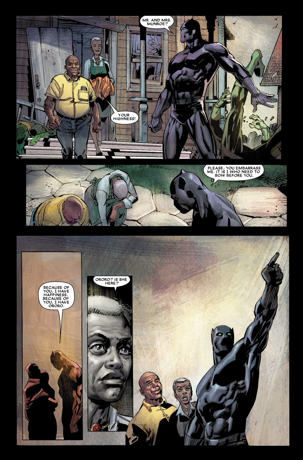 Read online Black Panther (2005) comic -  Issue #16 - 18