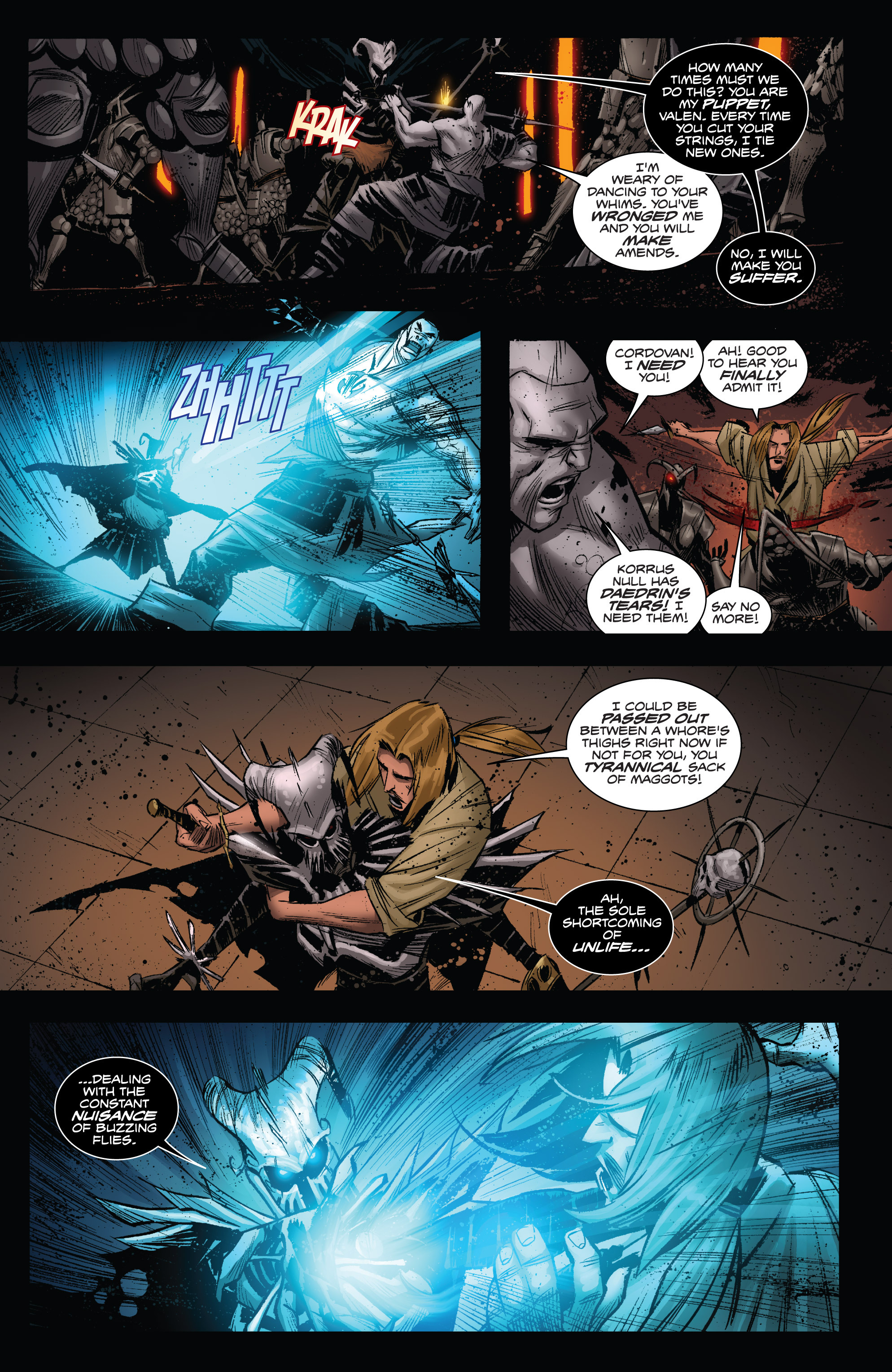 Read online Valen the Outcast comic -  Issue #8 - 14