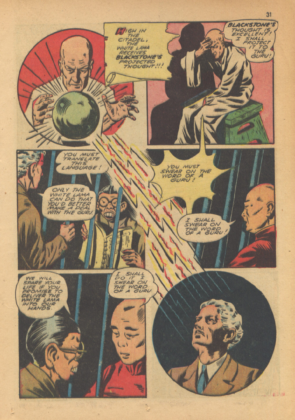Read online Super-Magician Comics comic -  Issue #13 - 31