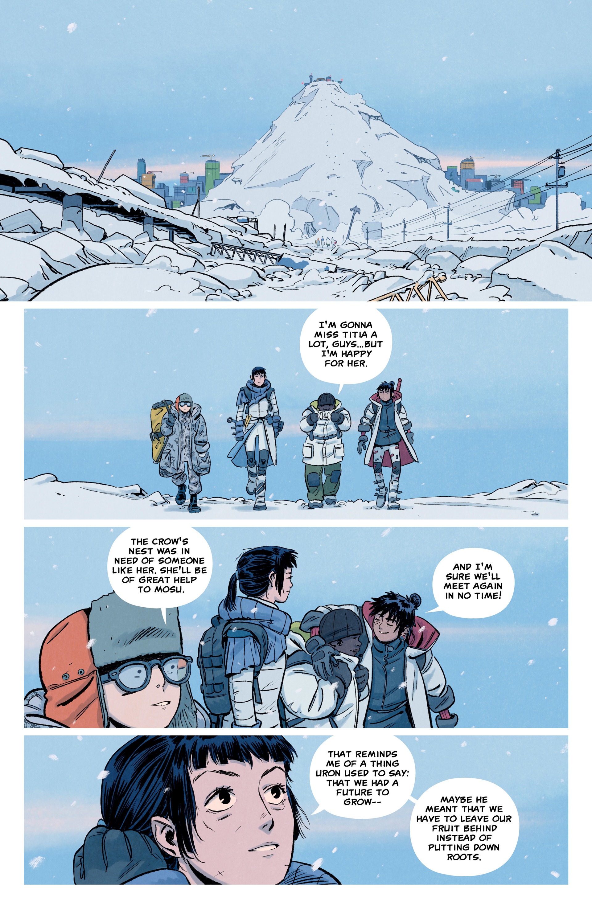 Read online Giants: Ghosts of Winter comic -  Issue # TPB - 134