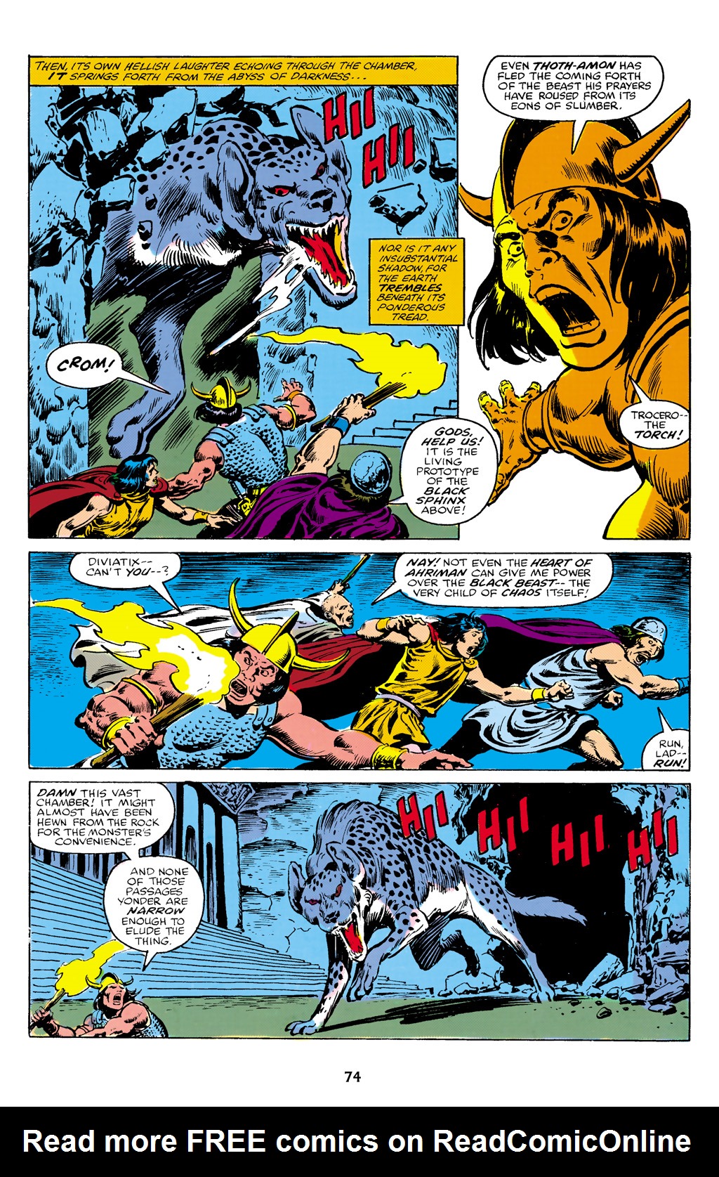 Read online The Chronicles of King Conan comic -  Issue # TPB 1 (Part 1) - 72