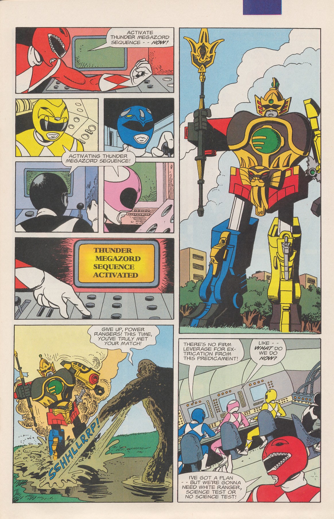 Read online Saban's Mighty Morphin Power Rangers (1994) comic -  Issue #4 - 23