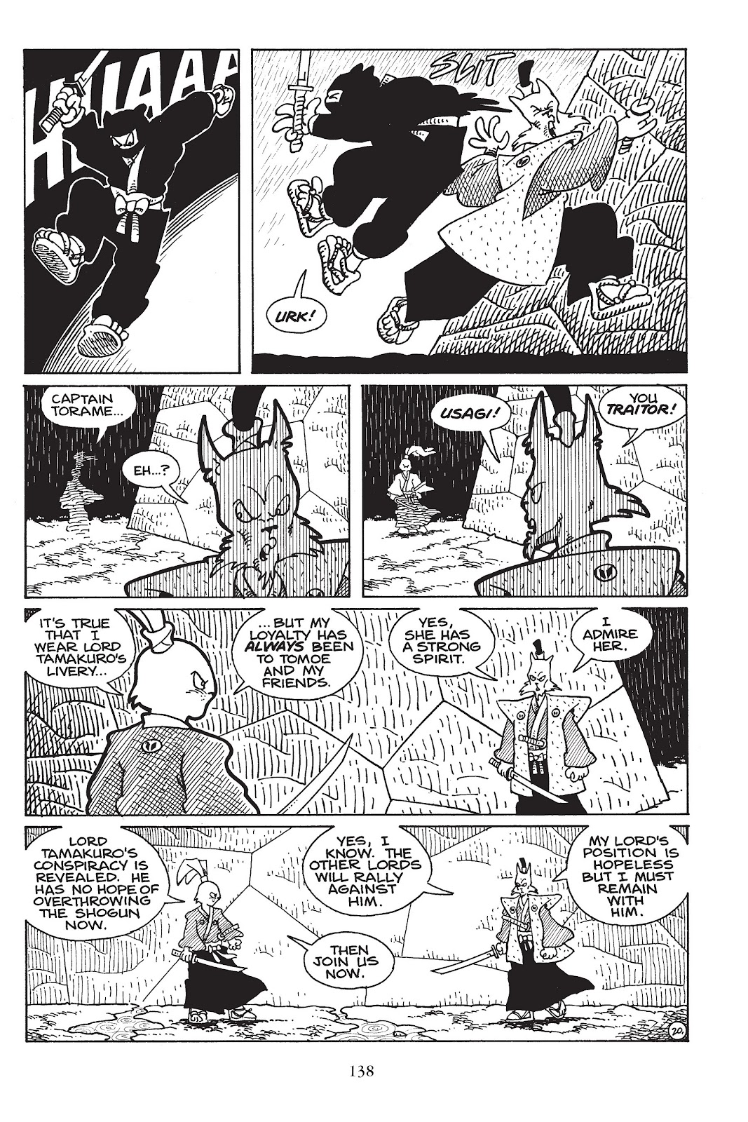 Usagi Yojimbo (1987) issue TPB 4 - Page 136