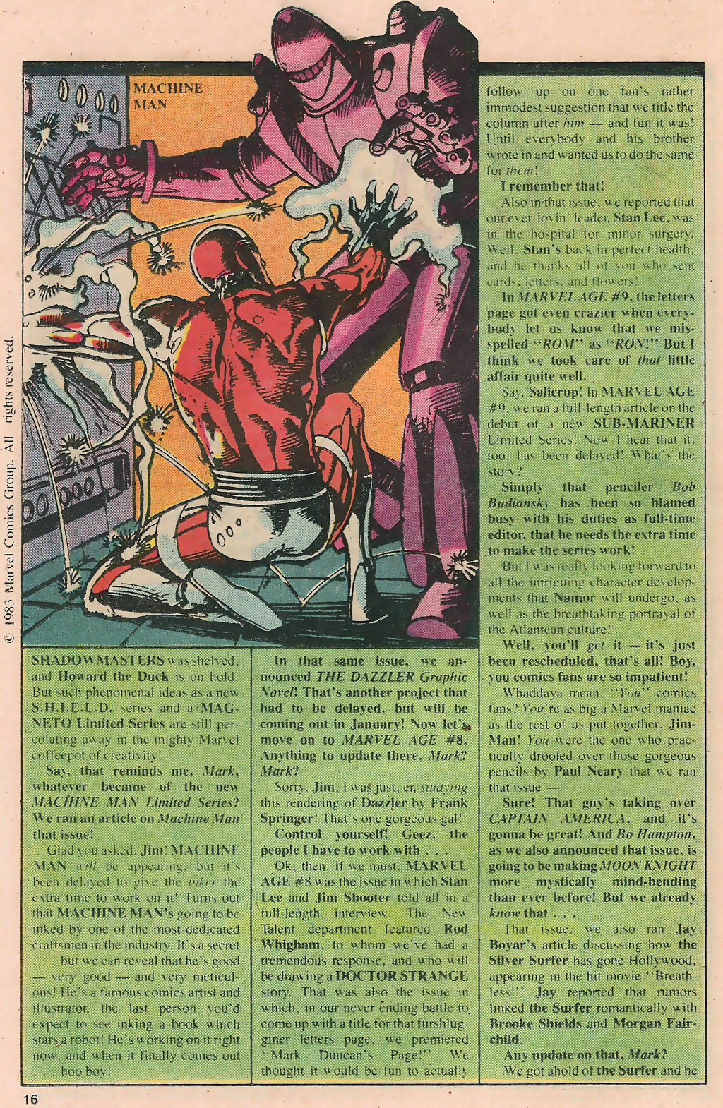 Read online Marvel Age comic -  Issue #12 - 18