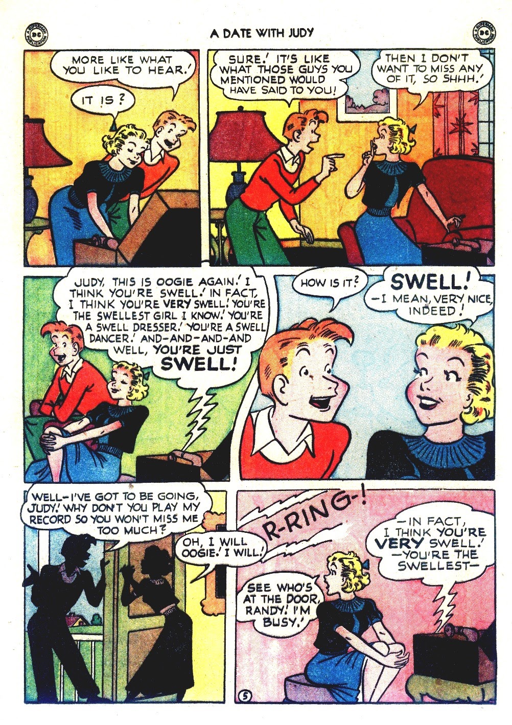 Read online A Date with Judy comic -  Issue #11 - 28