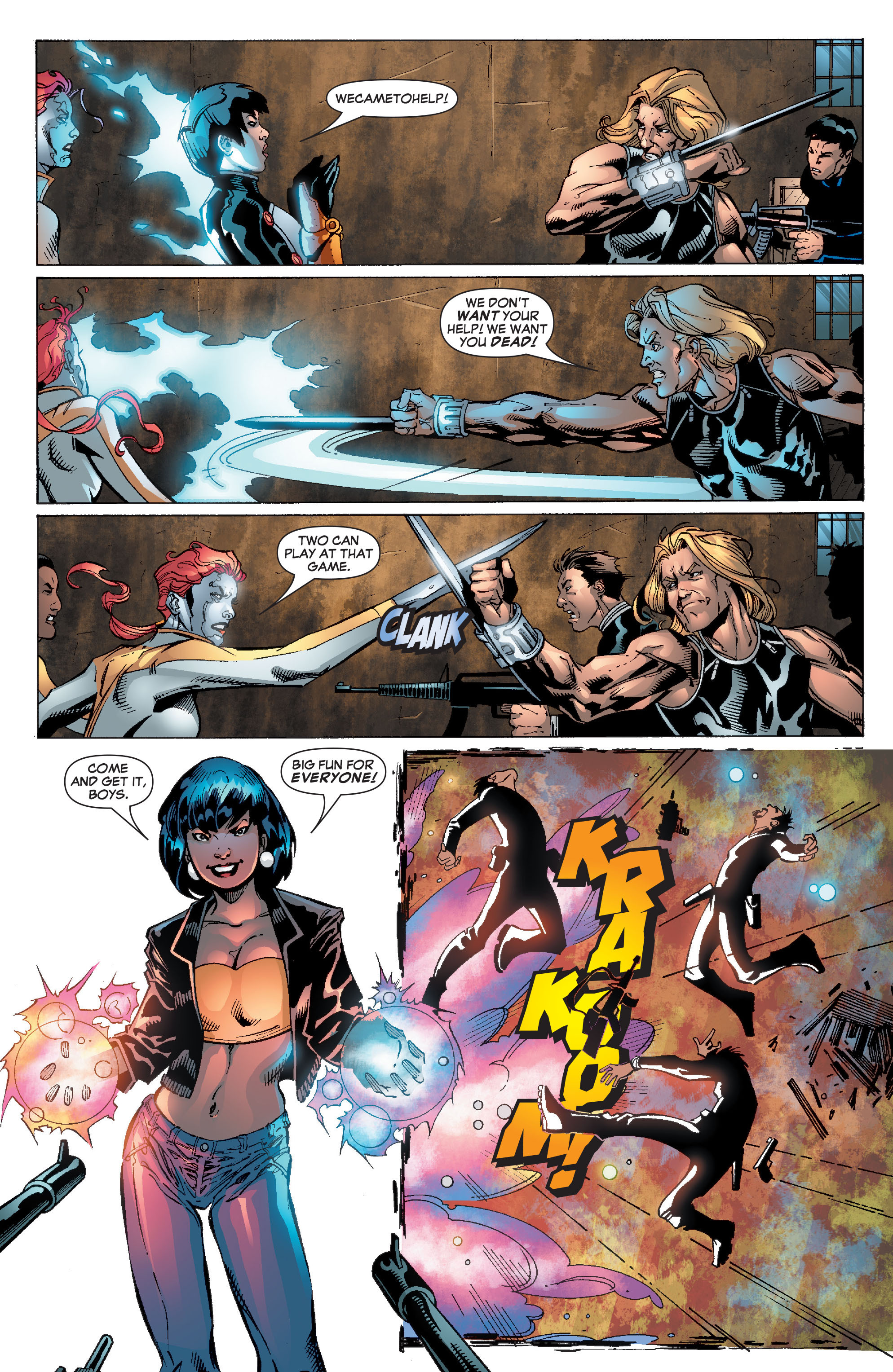 Read online New X-Men (2004) comic -  Issue #18 - 6
