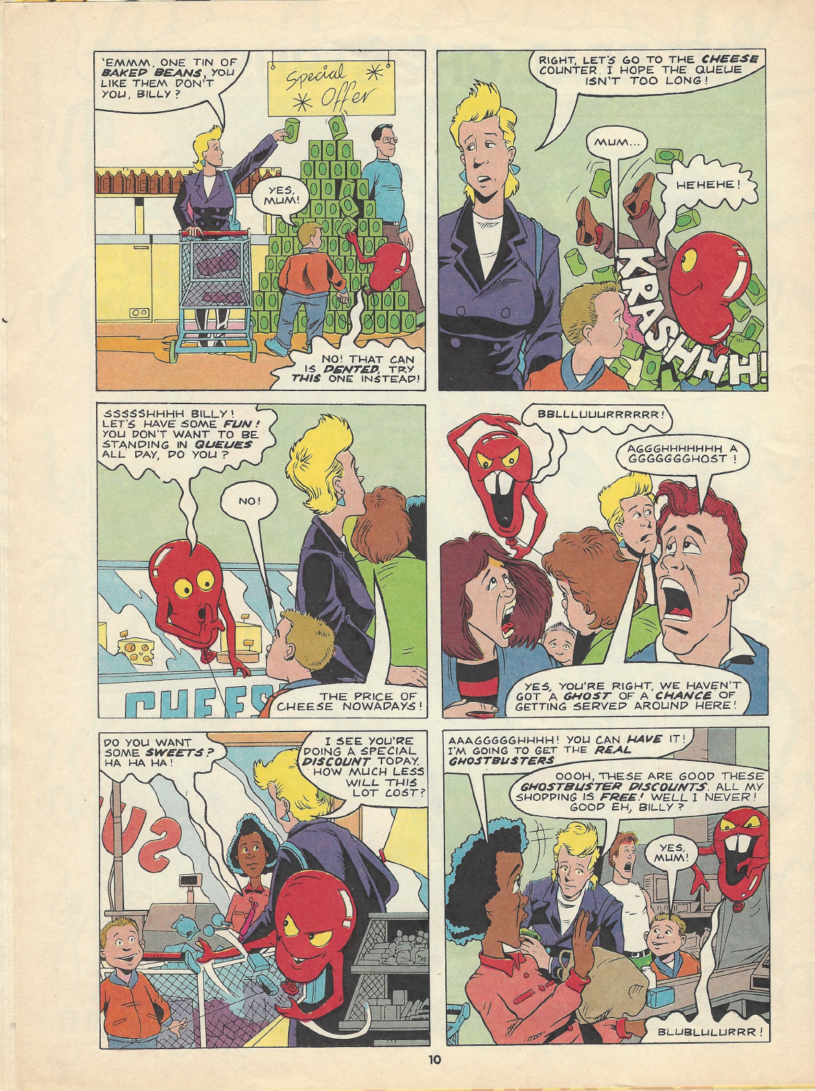 Read online The Real Ghostbusters comic -  Issue #41 - 10