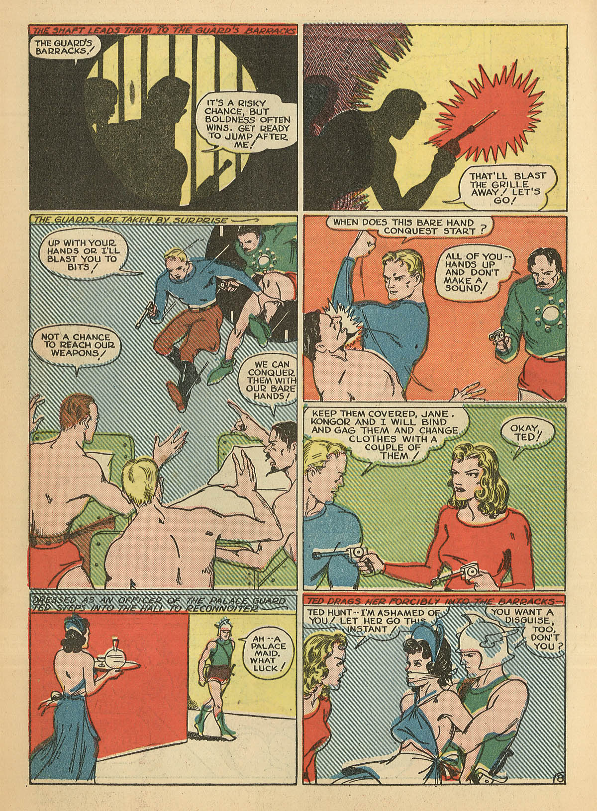Read online Exciting Comics comic -  Issue #8 - 18