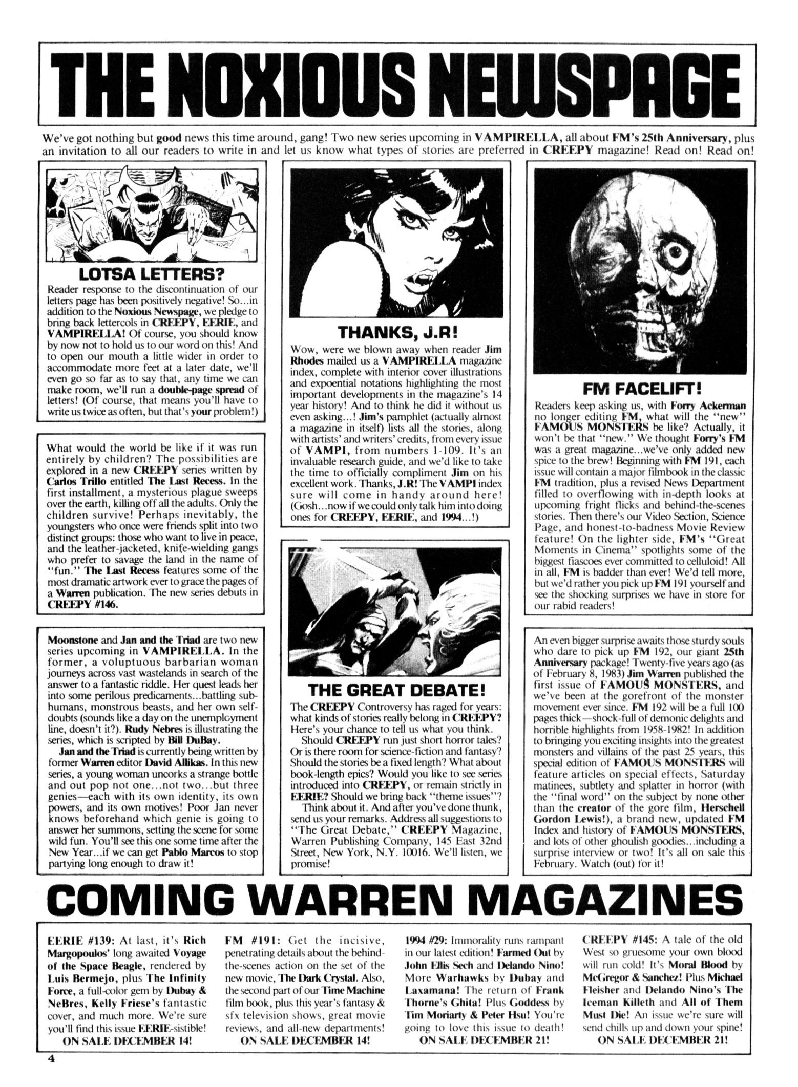 Read online Vampirella (1969) comic -  Issue #112 - 4