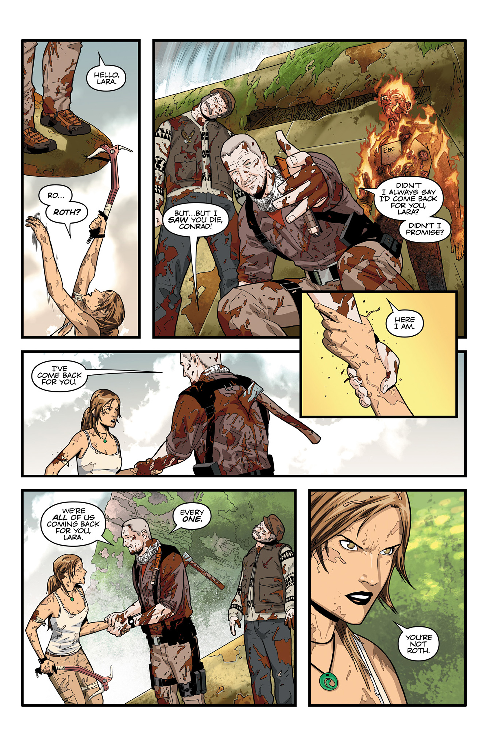 Read online Tomb Raider (2014) comic -  Issue #1 - 7