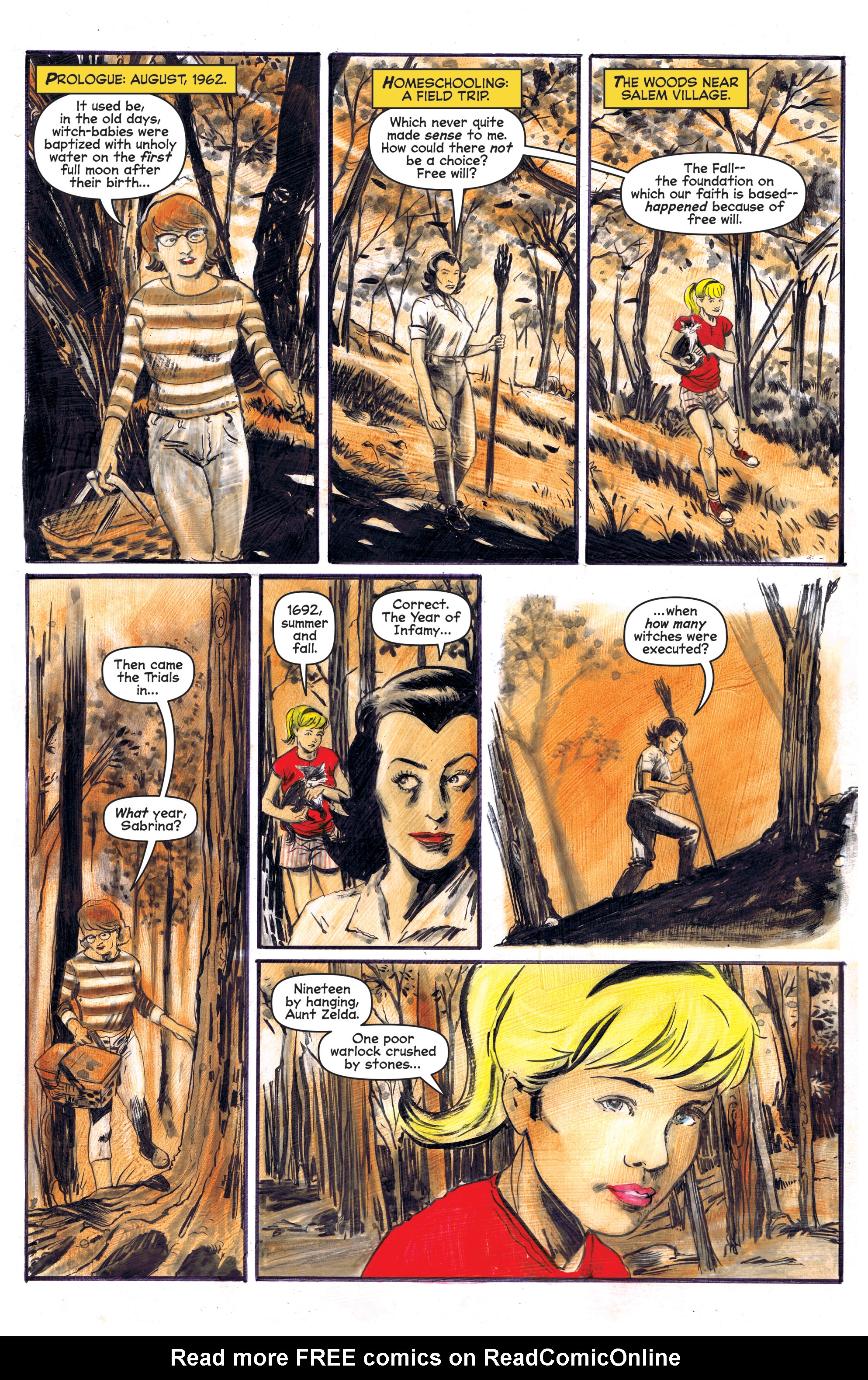 Read online Chilling Adventures of Sabrina comic -  Issue #3 - 3