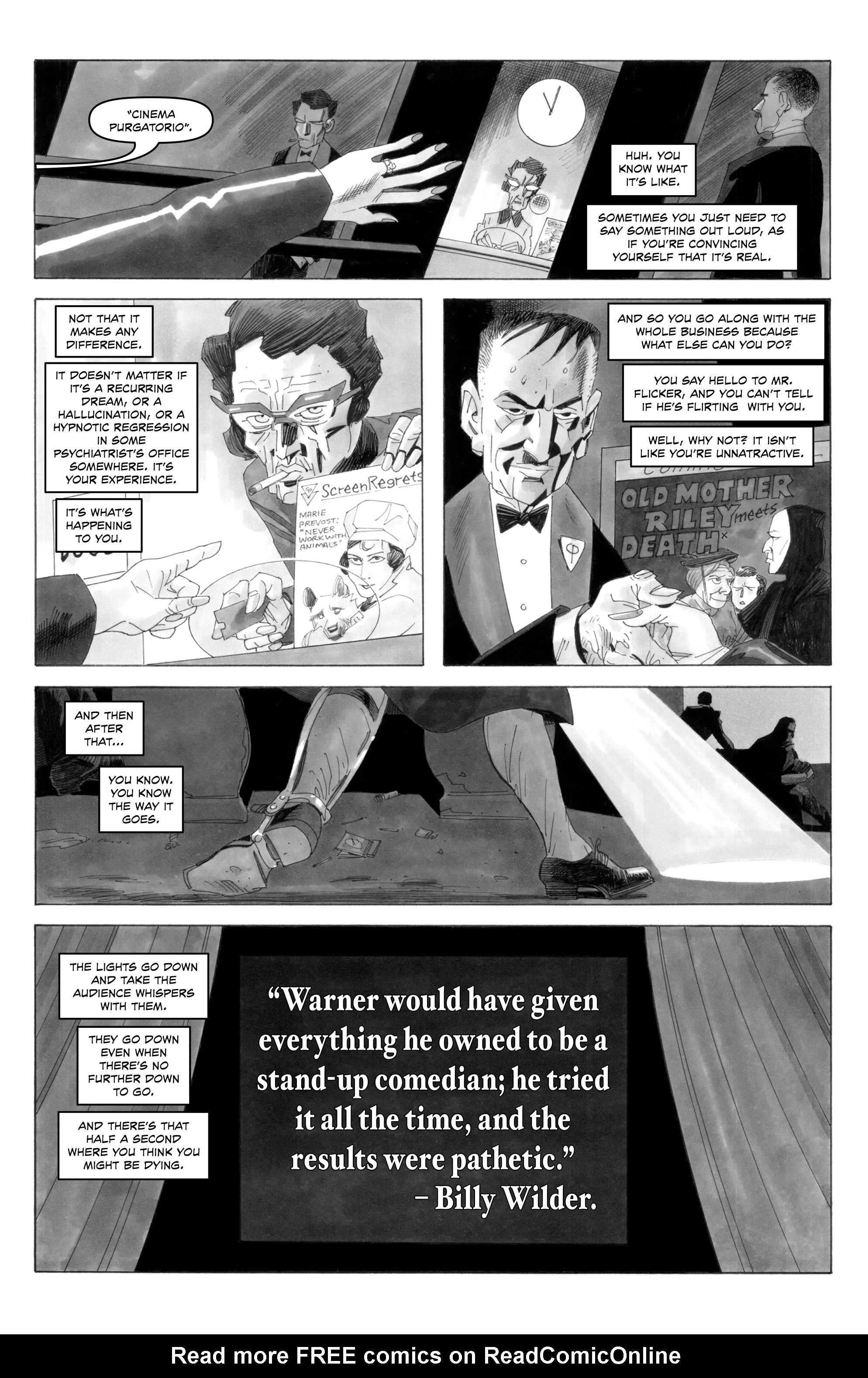 Read online Alan Moore's Cinema Purgatorio comic -  Issue #6 - 5