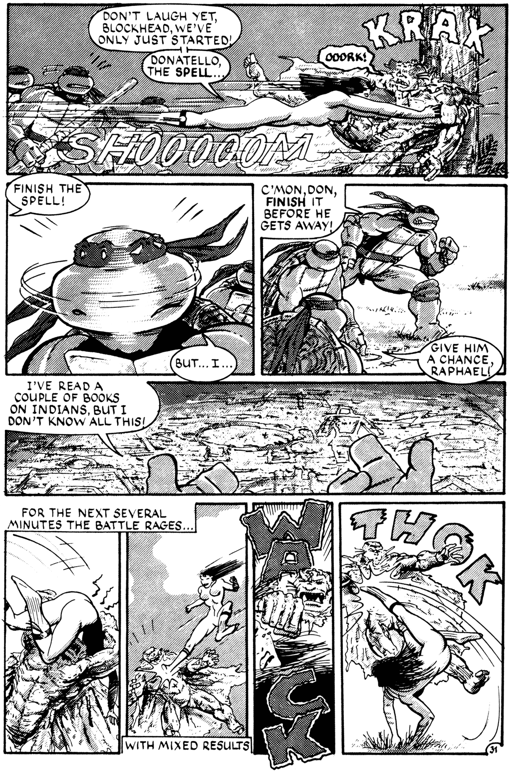 Teenage Mutant Ninja Turtles (1984) Issue #27 #27 - English 31