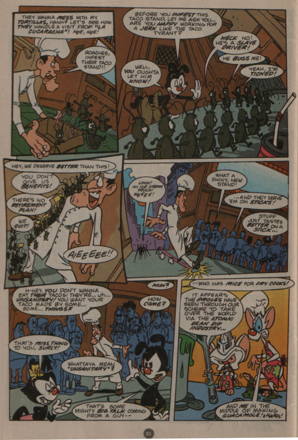 Read online Animaniacs comic -  Issue #20 - 23