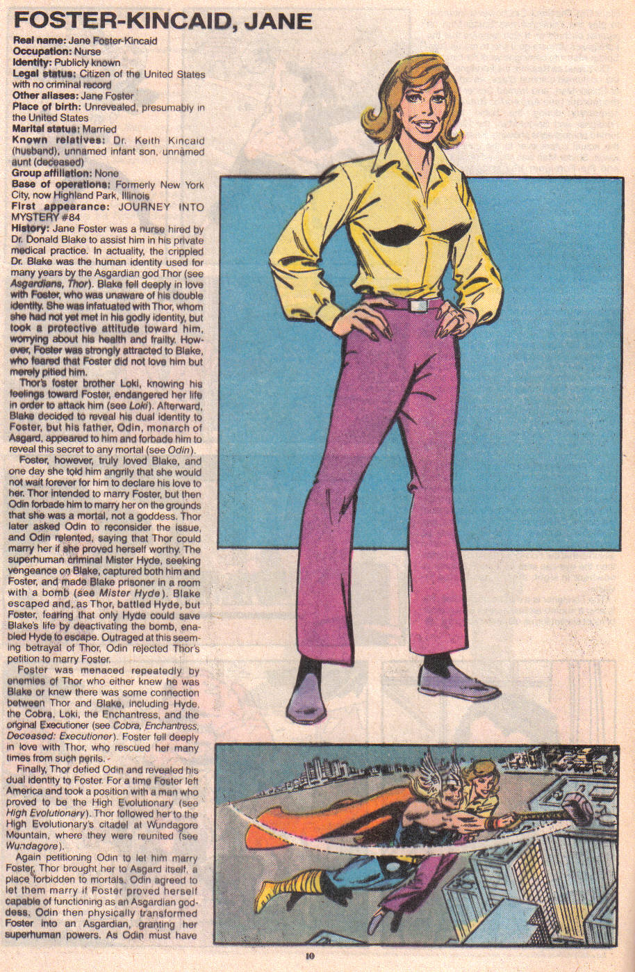 Read online The Official Handbook of the Marvel Universe: Update '89 comic -  Issue #3 - 12