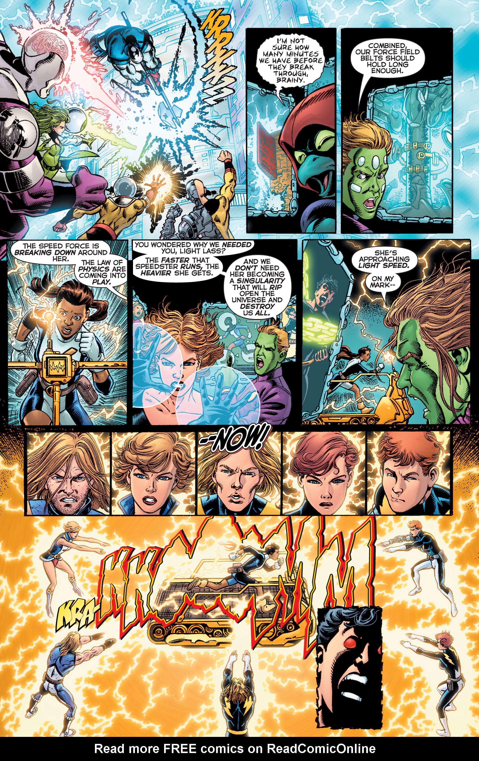 Read online Final Crisis: Legion of Three Worlds comic -  Issue #3 - 25