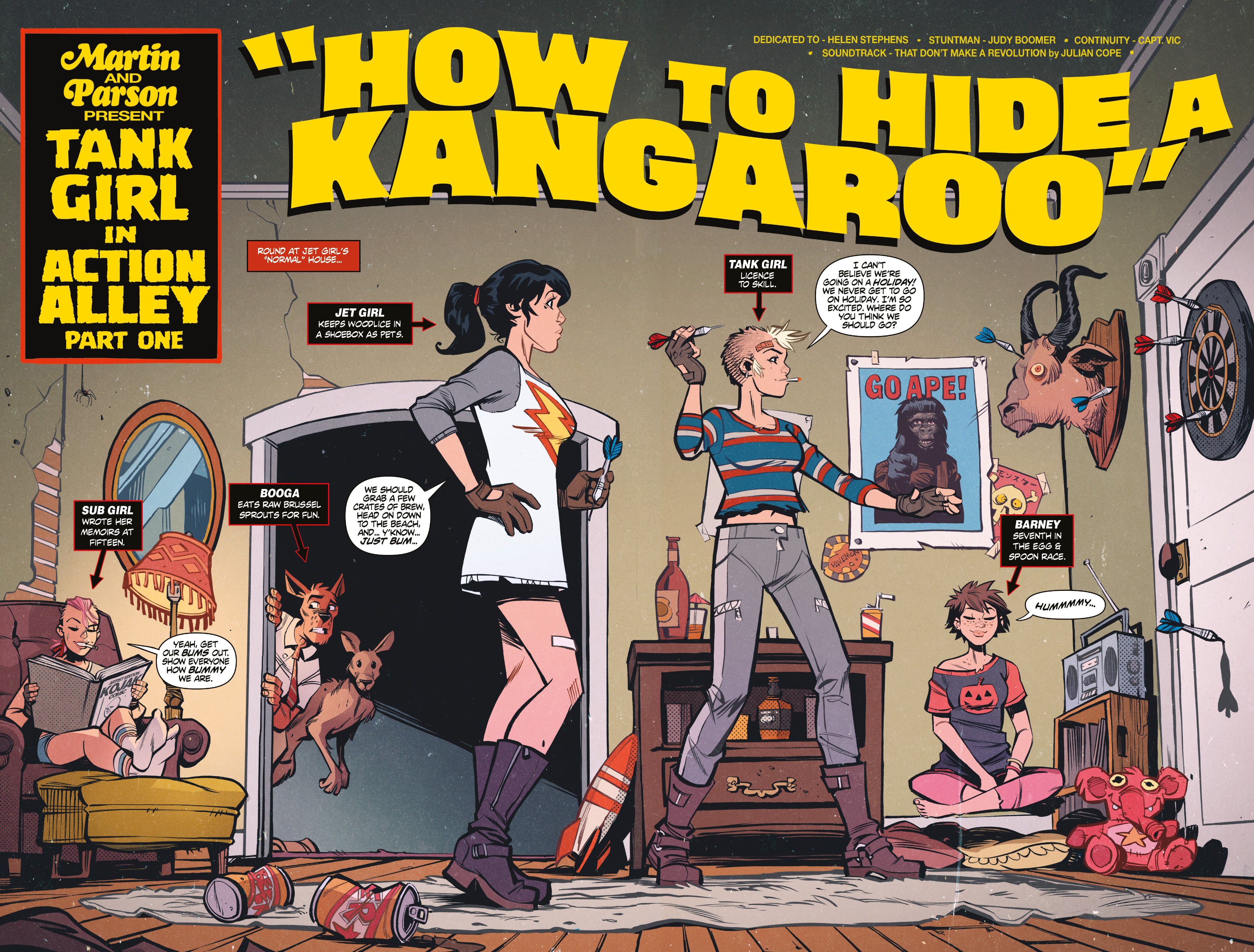 Read online Tank Girl Ongoing comic -  Issue #1 - 7