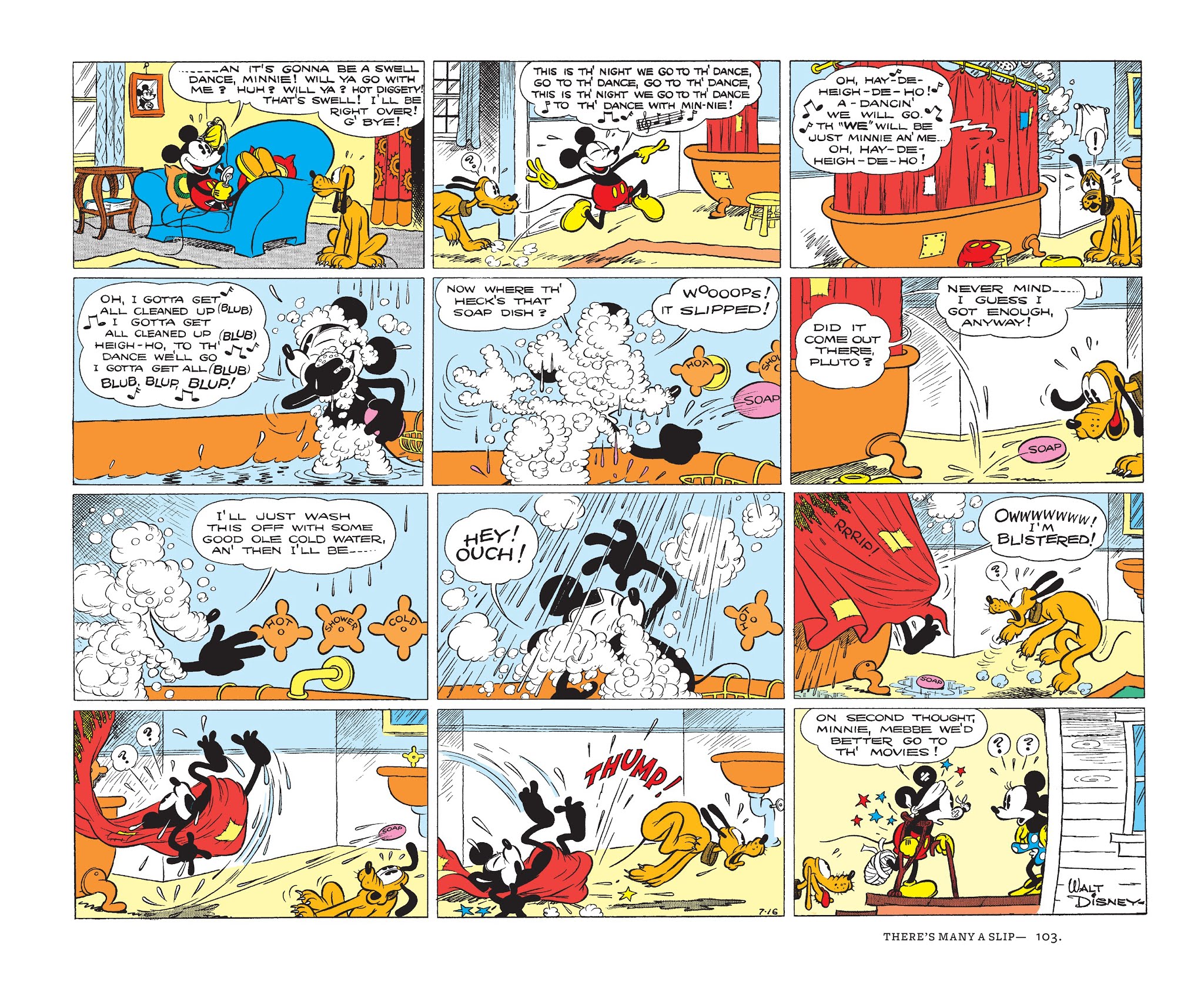 Read online Walt Disney's Mickey Mouse Color Sundays comic -  Issue # TPB 1 (Part 2) - 3