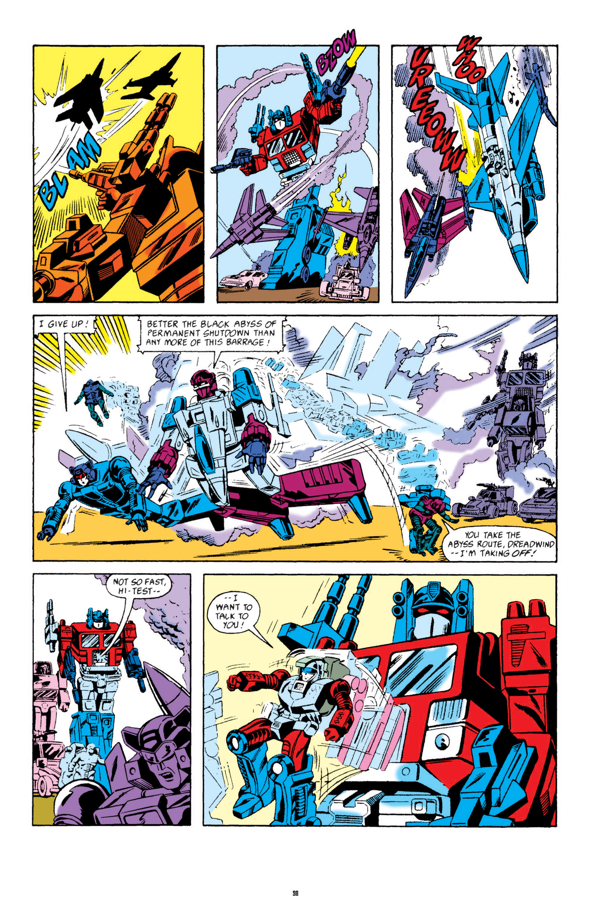 Read online The Transformers Classics comic -  Issue # TPB 4 - 99