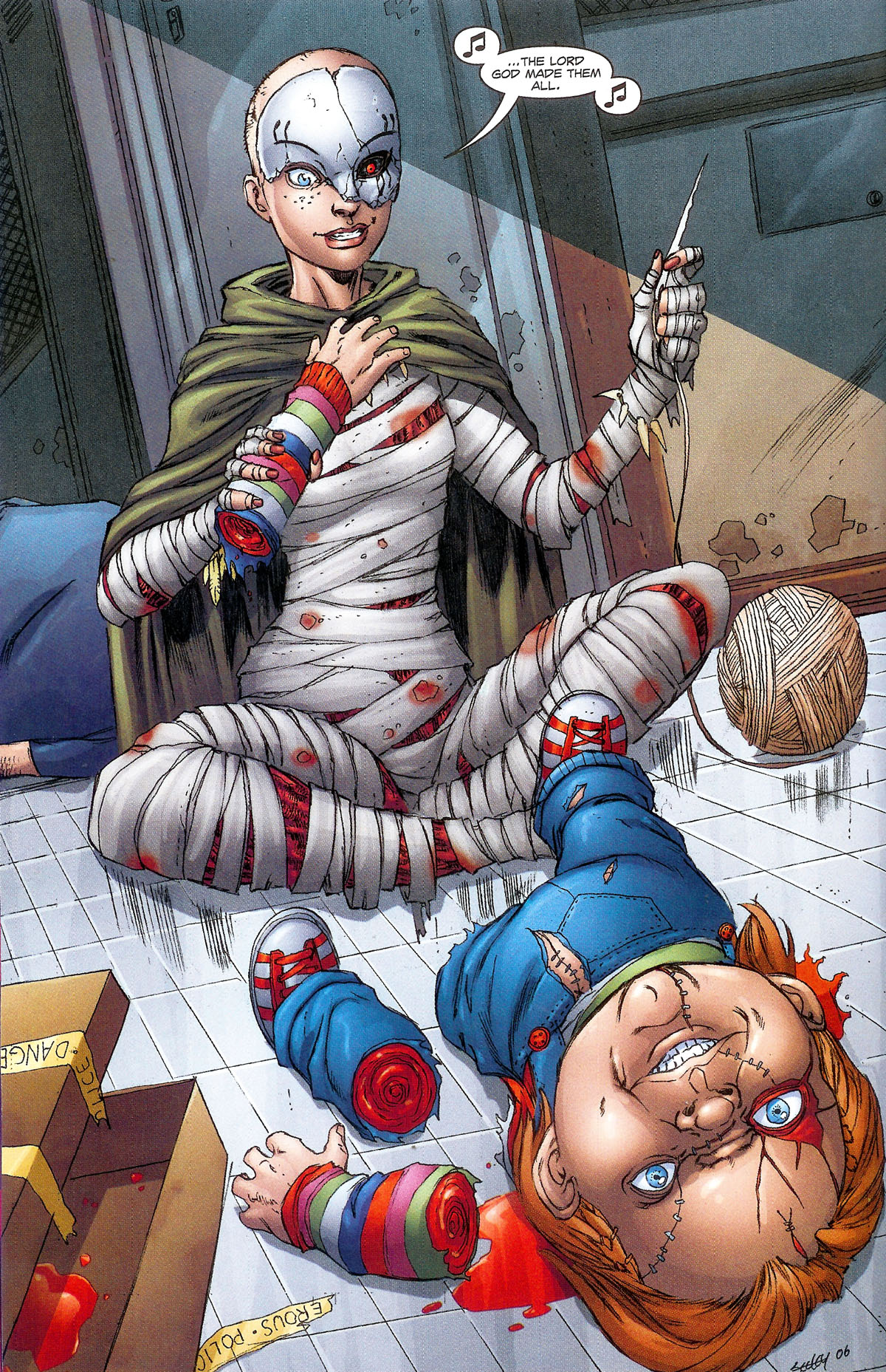 Read online Hack/Slash vs. Chucky comic -  Issue # Full - 6