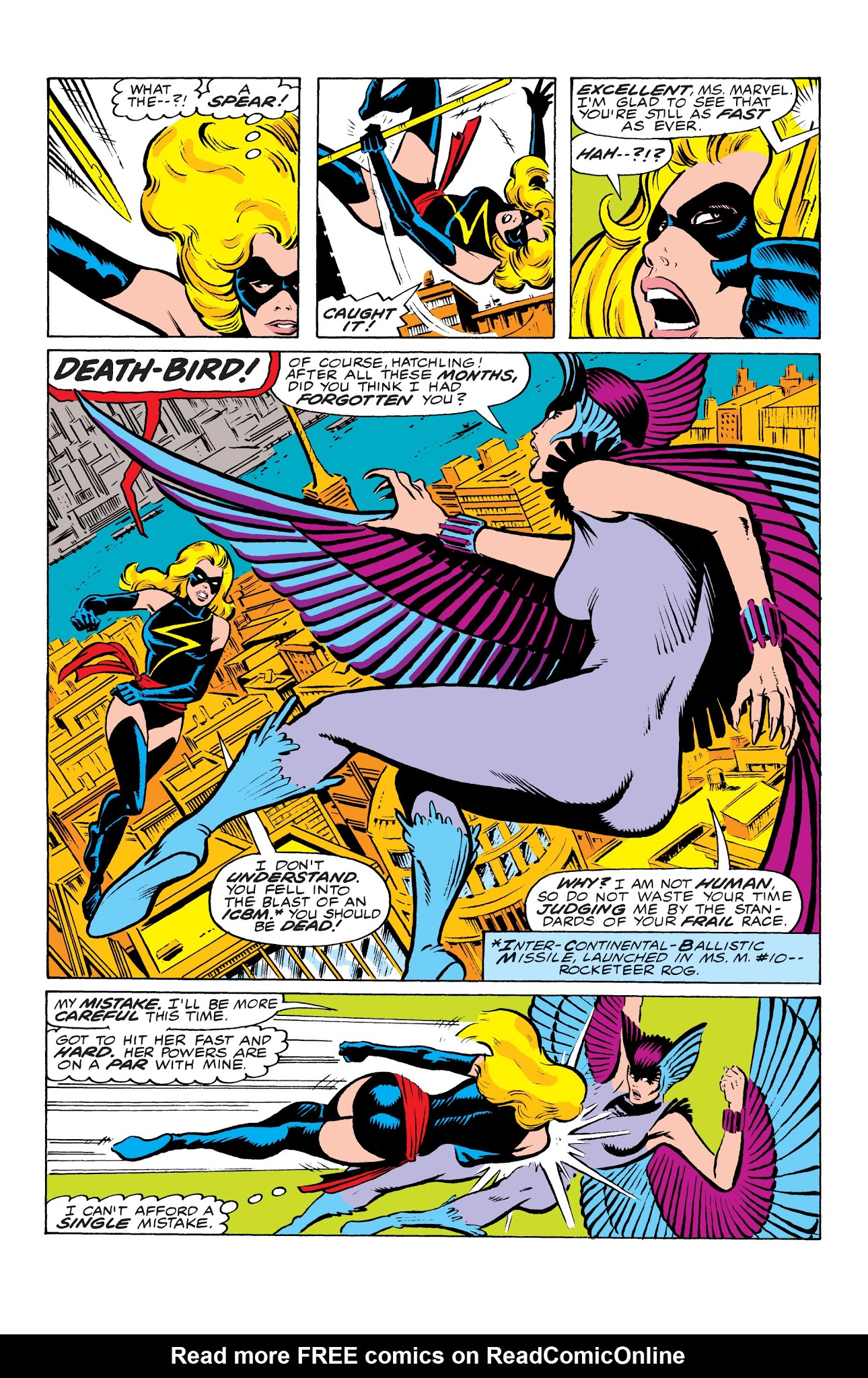 Read online Marvel Masterworks: Ms. Marvel comic -  Issue # TPB 2 - 138