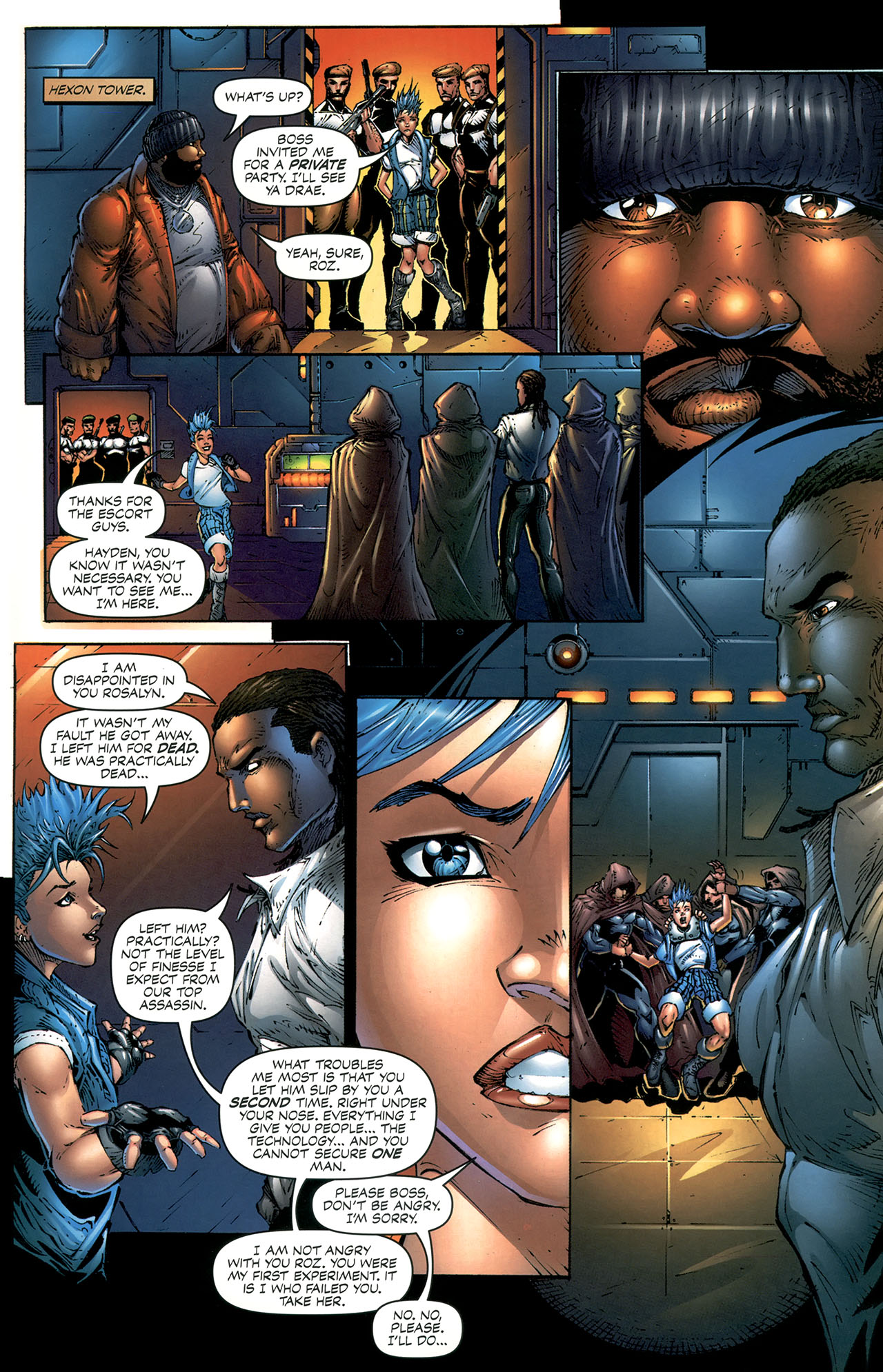 Read online Black Tide (2002) comic -  Issue #10 - 24