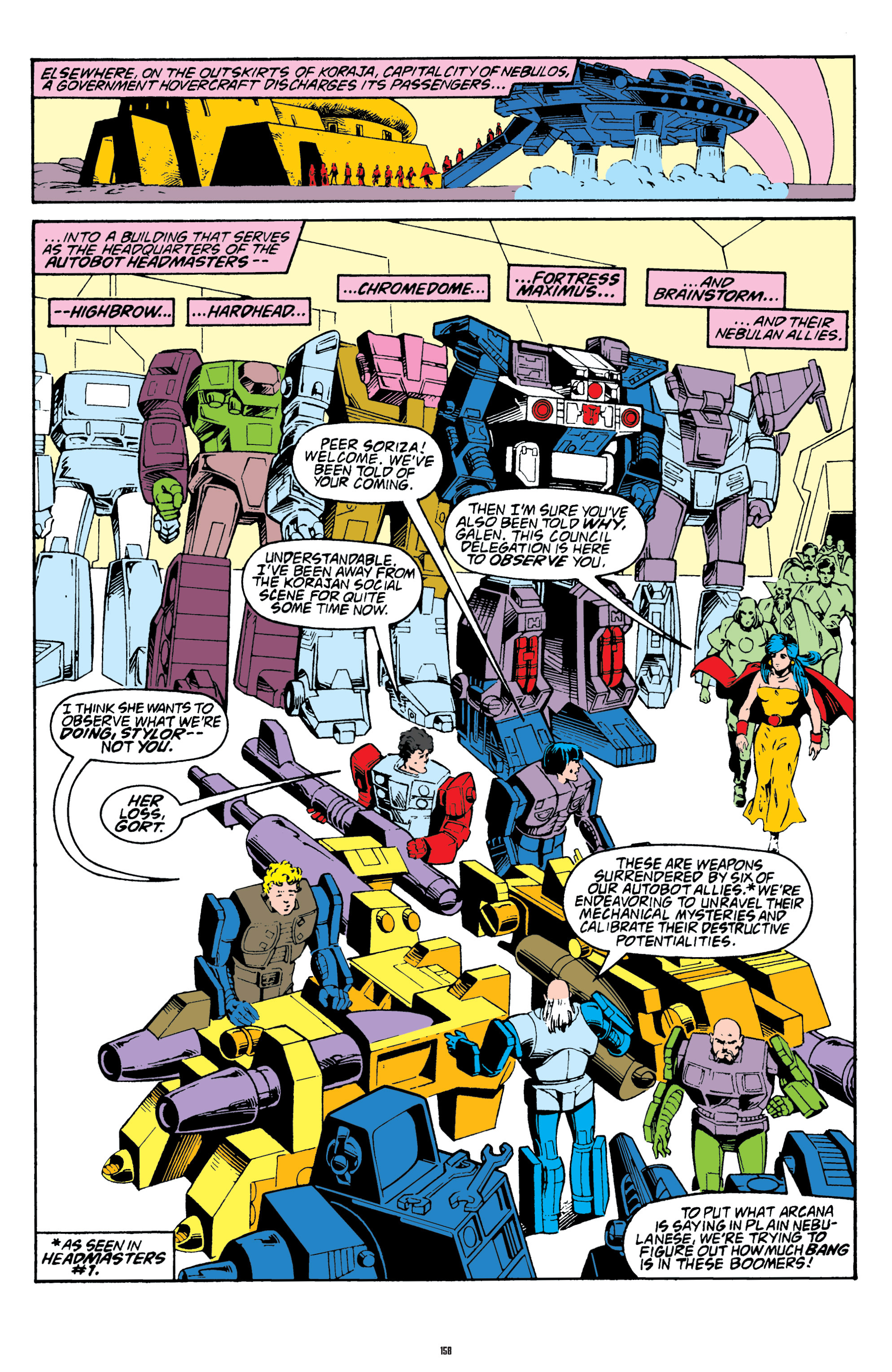 Read online The Transformers Classics comic -  Issue # TPB 7 - 157