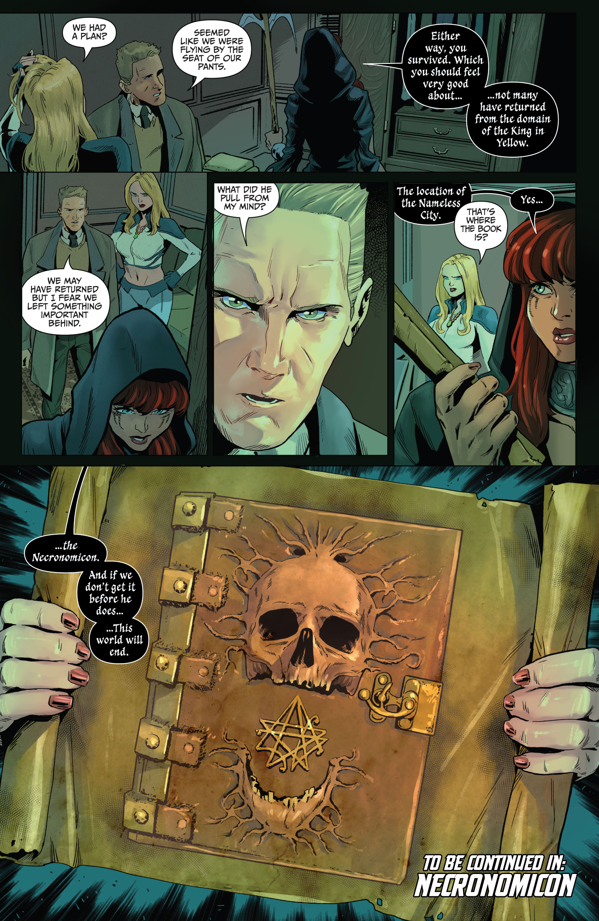 Read online Grimm Spotlight: Lovecraft’s Legacy comic -  Issue # Full - 36