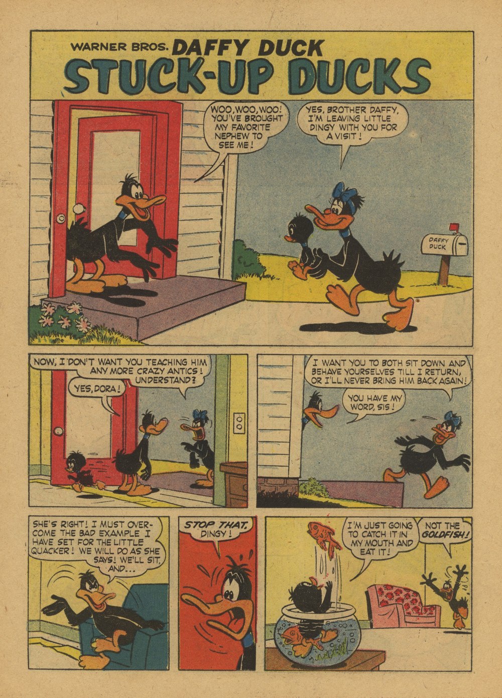 Read online Daffy Duck comic -  Issue #21 - 22