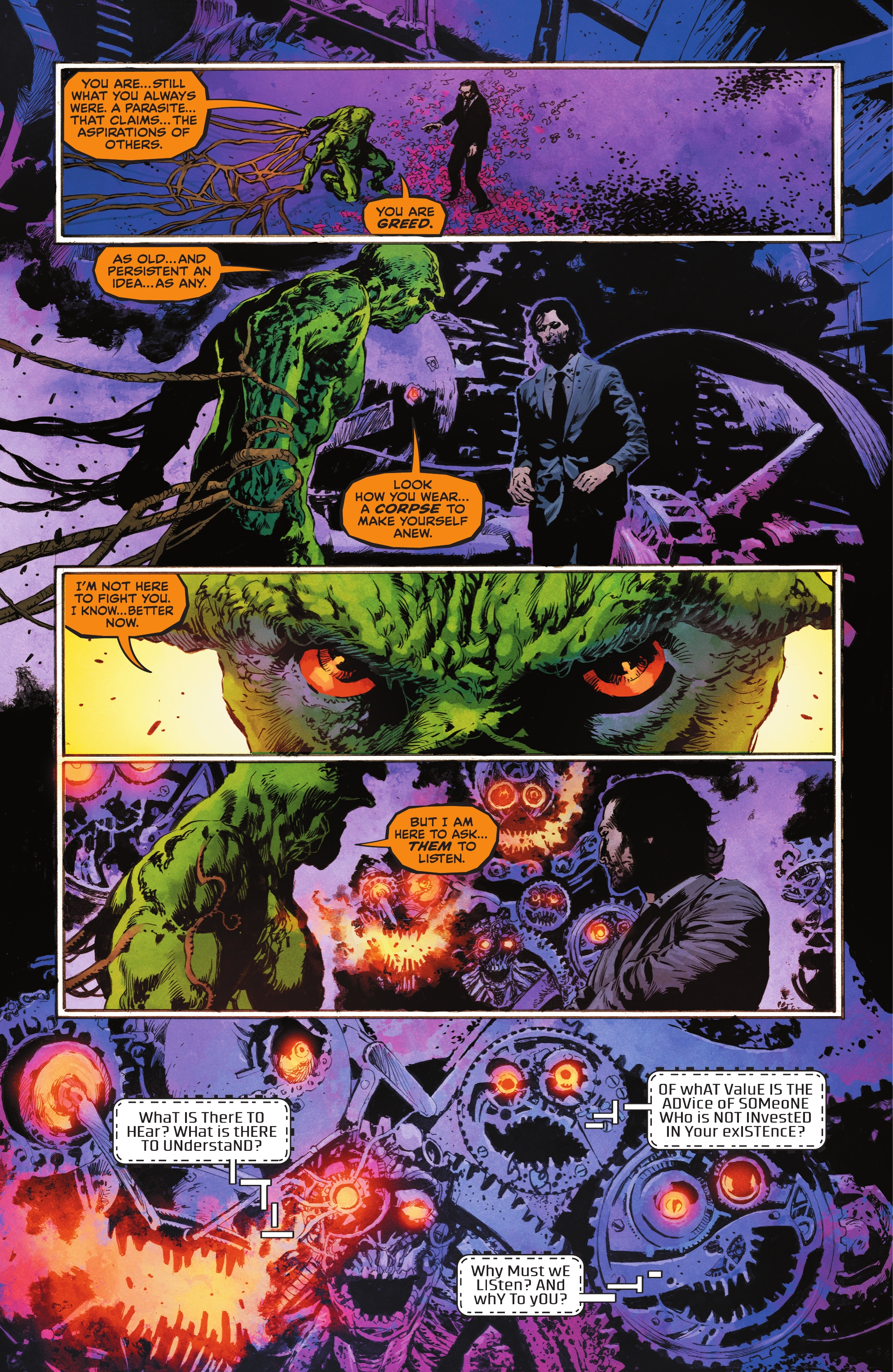 Read online The Swamp Thing comic -  Issue #15 - 17