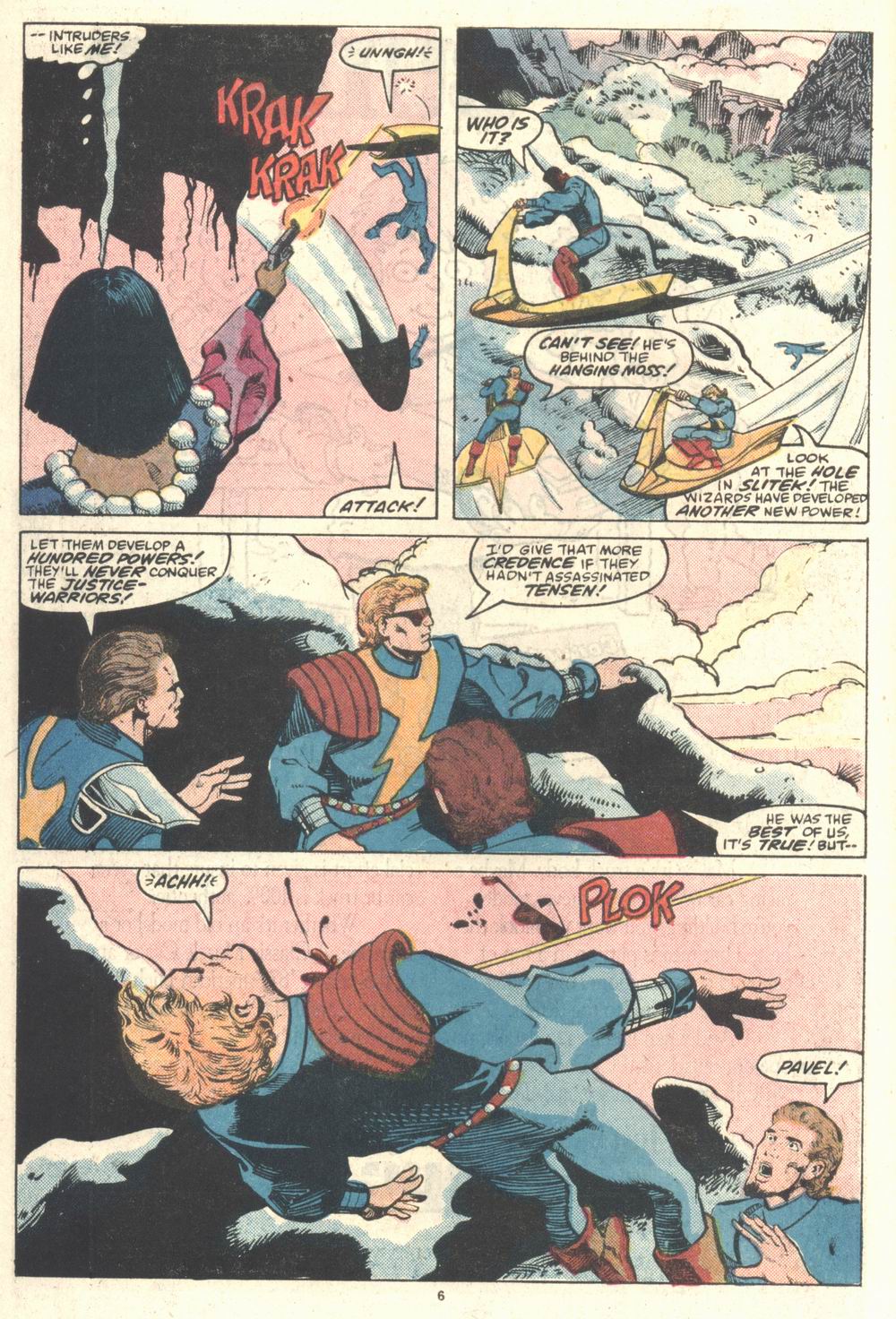 Read online Justice (1986) comic -  Issue #7 - 7