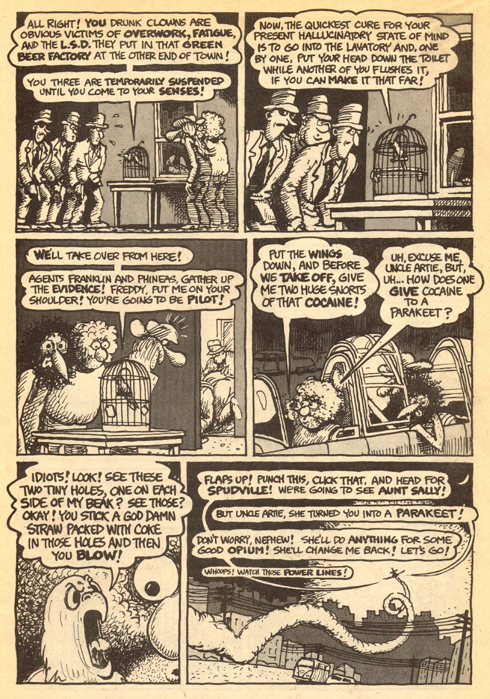 Read online Rip Off Comix comic -  Issue #1 - 17
