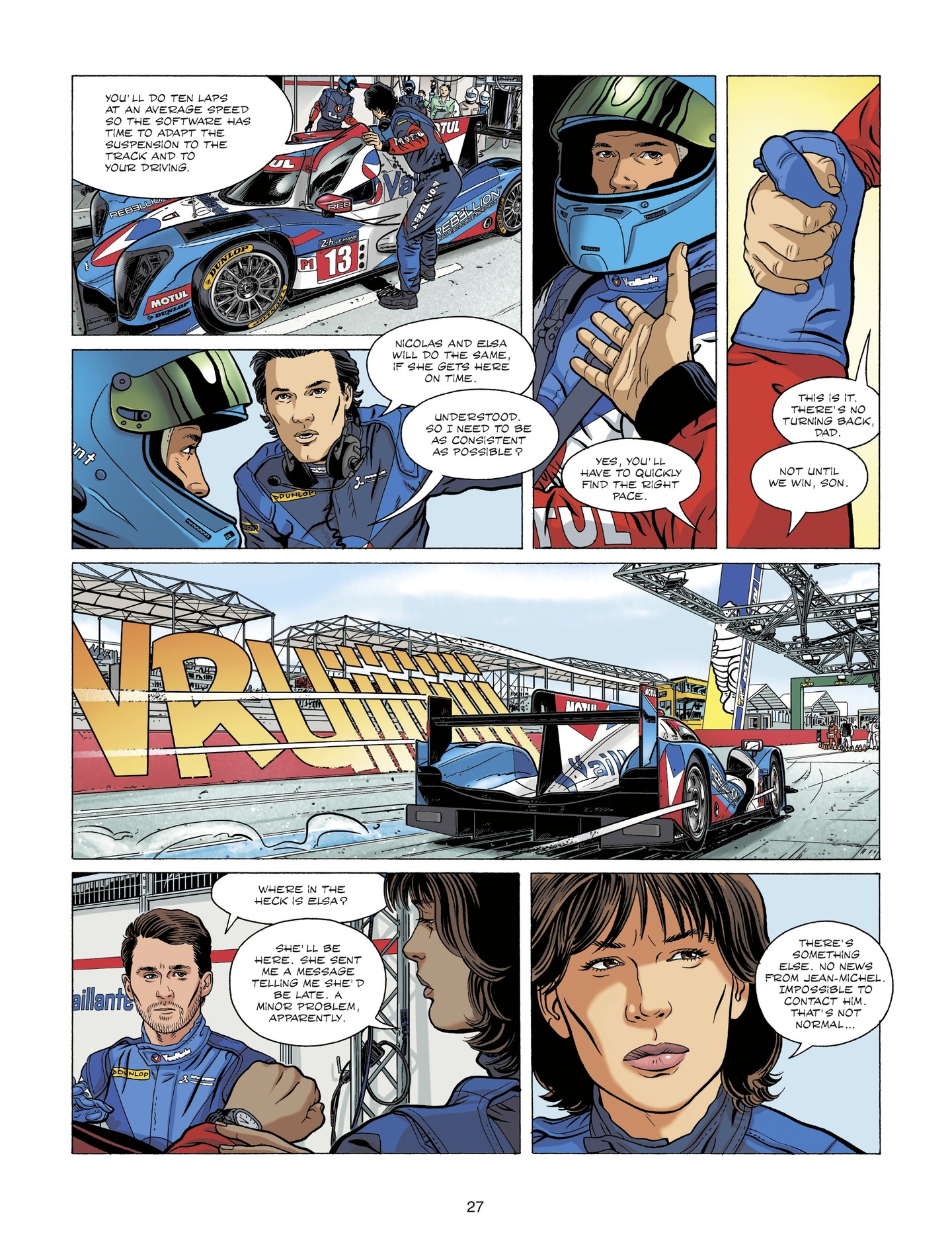 Read online Michel Vaillant comic -  Issue #6 - 27