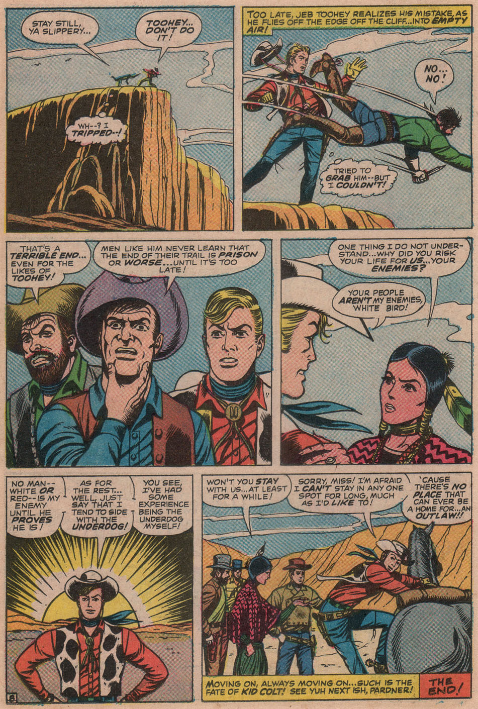 Read online Kid Colt Outlaw comic -  Issue #135 - 22