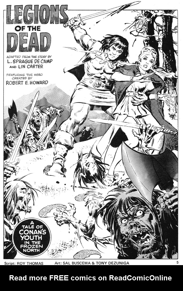 Read online The Savage Sword Of Conan comic -  Issue #39 - 5