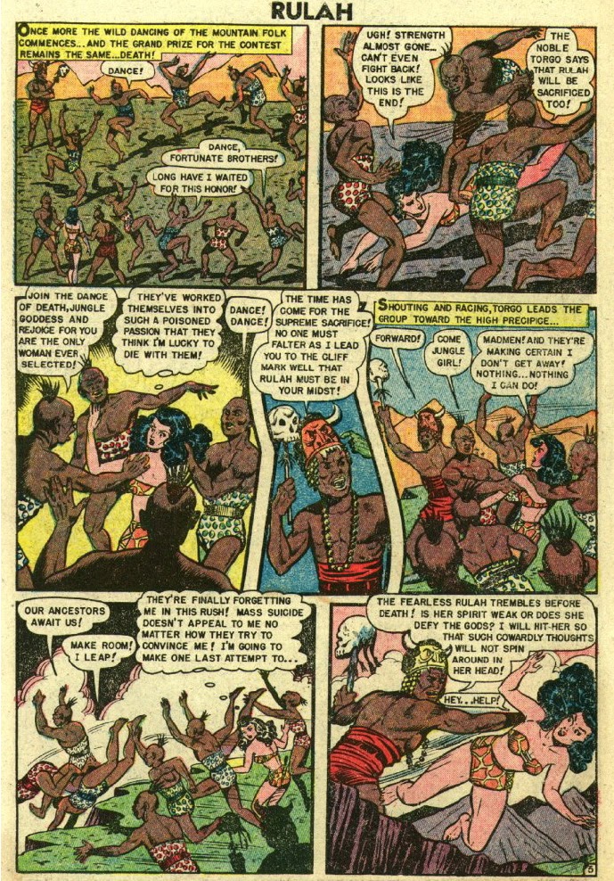 Read online Rulah - Jungle Goddess comic -  Issue #23 - 6