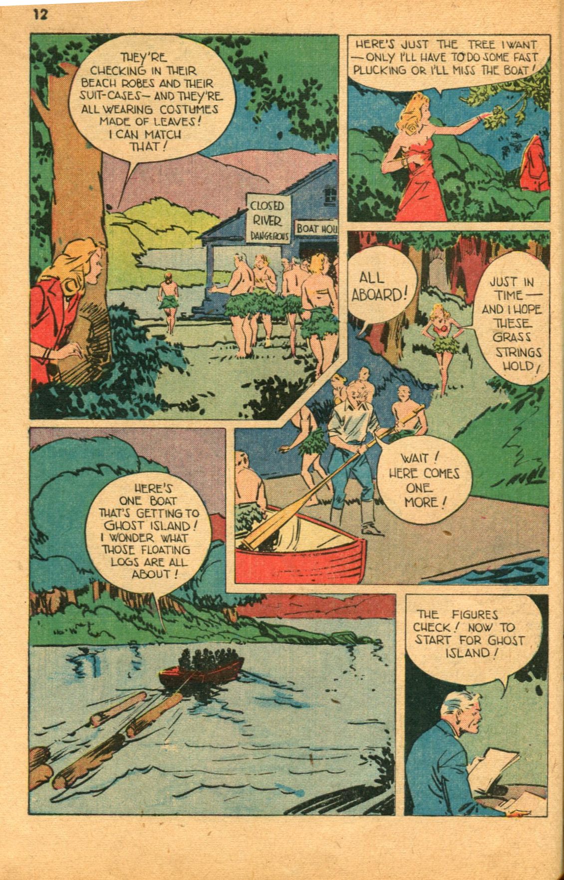 Read online Super-Magician Comics comic -  Issue #46 - 12