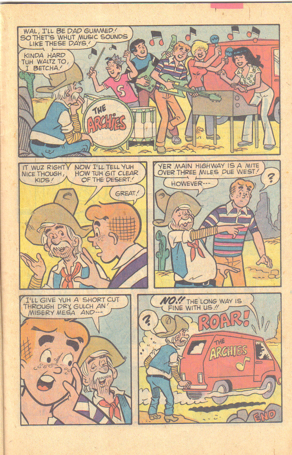 Read online Archie's TV Laugh-Out comic -  Issue #70 - 7
