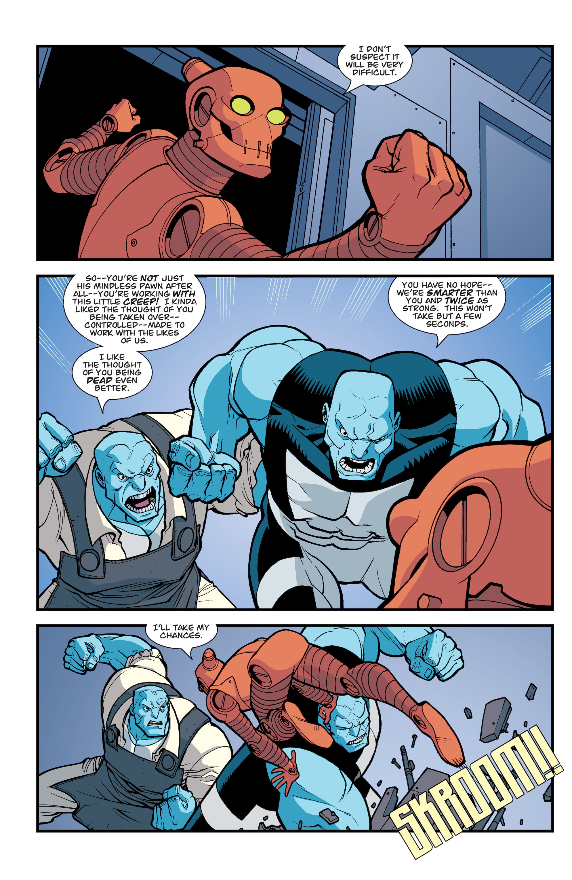 Read online Invincible comic -  Issue # _TPB 7 - Threes Company - 82