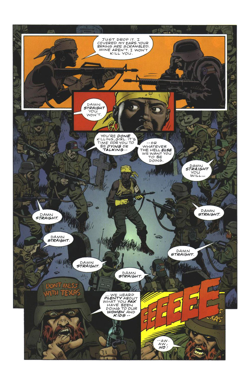 Read online Martha Washington Goes To War comic -  Issue # TPB - 22