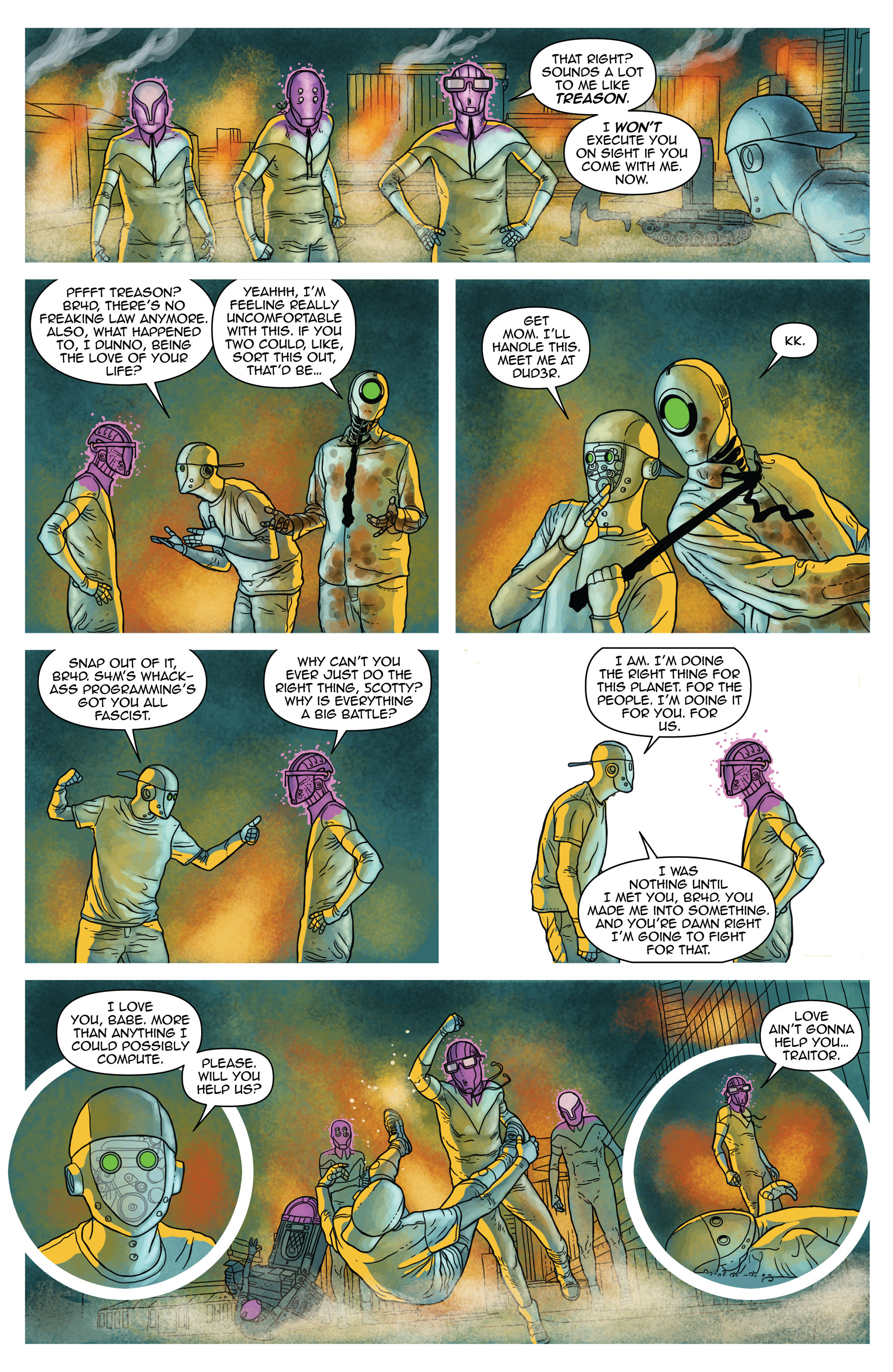 Read online D4VEocracy comic -  Issue #3 - 18