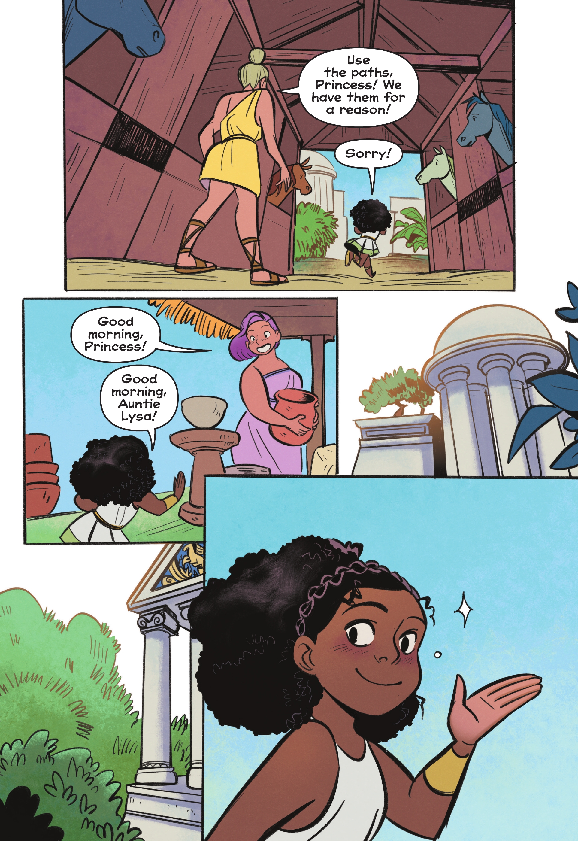 Read online Diana and Nubia: Princesses of the Amazons comic -  Issue # TPB (Part 1) - 8