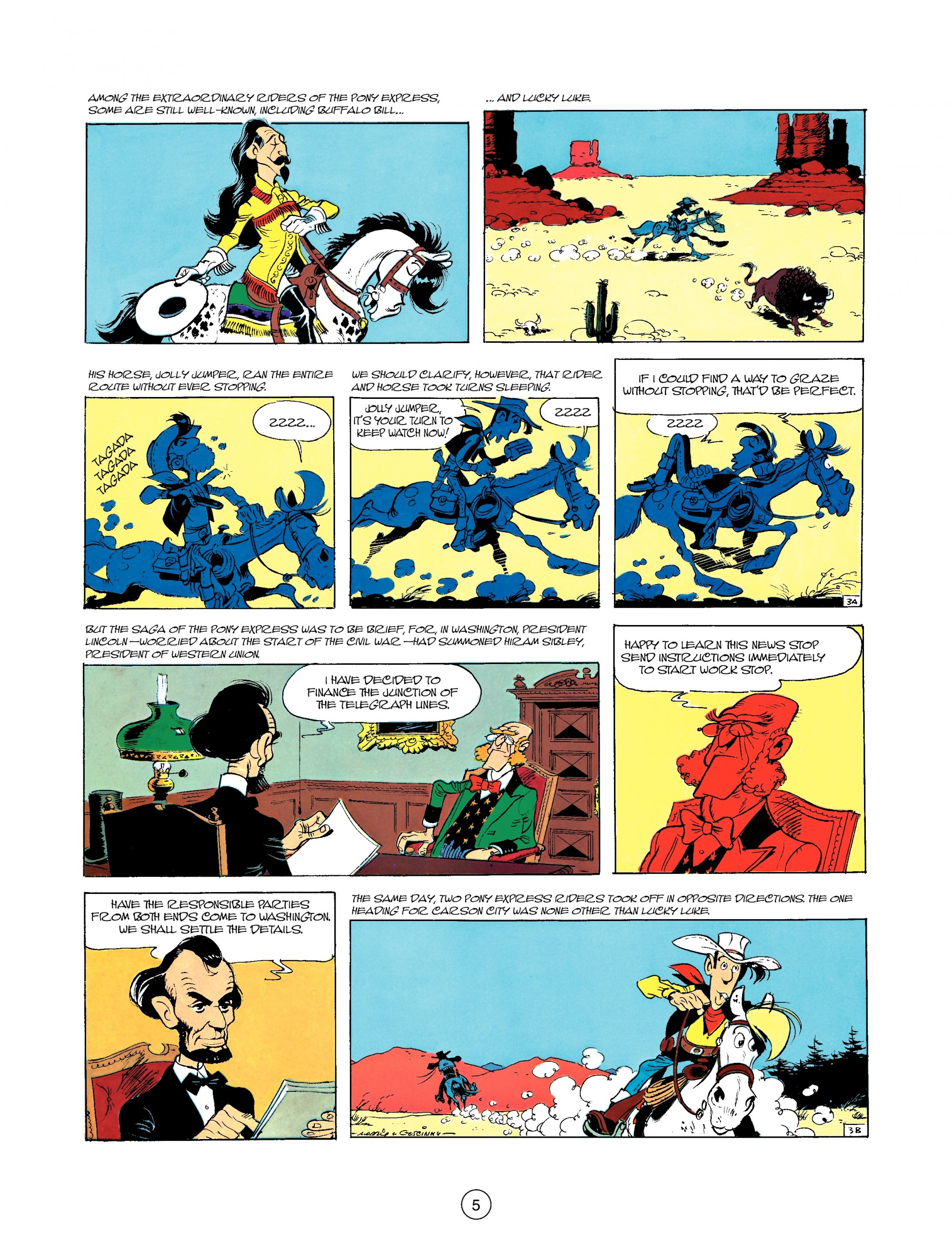 Read online A Lucky Luke Adventure comic -  Issue #35 - 5