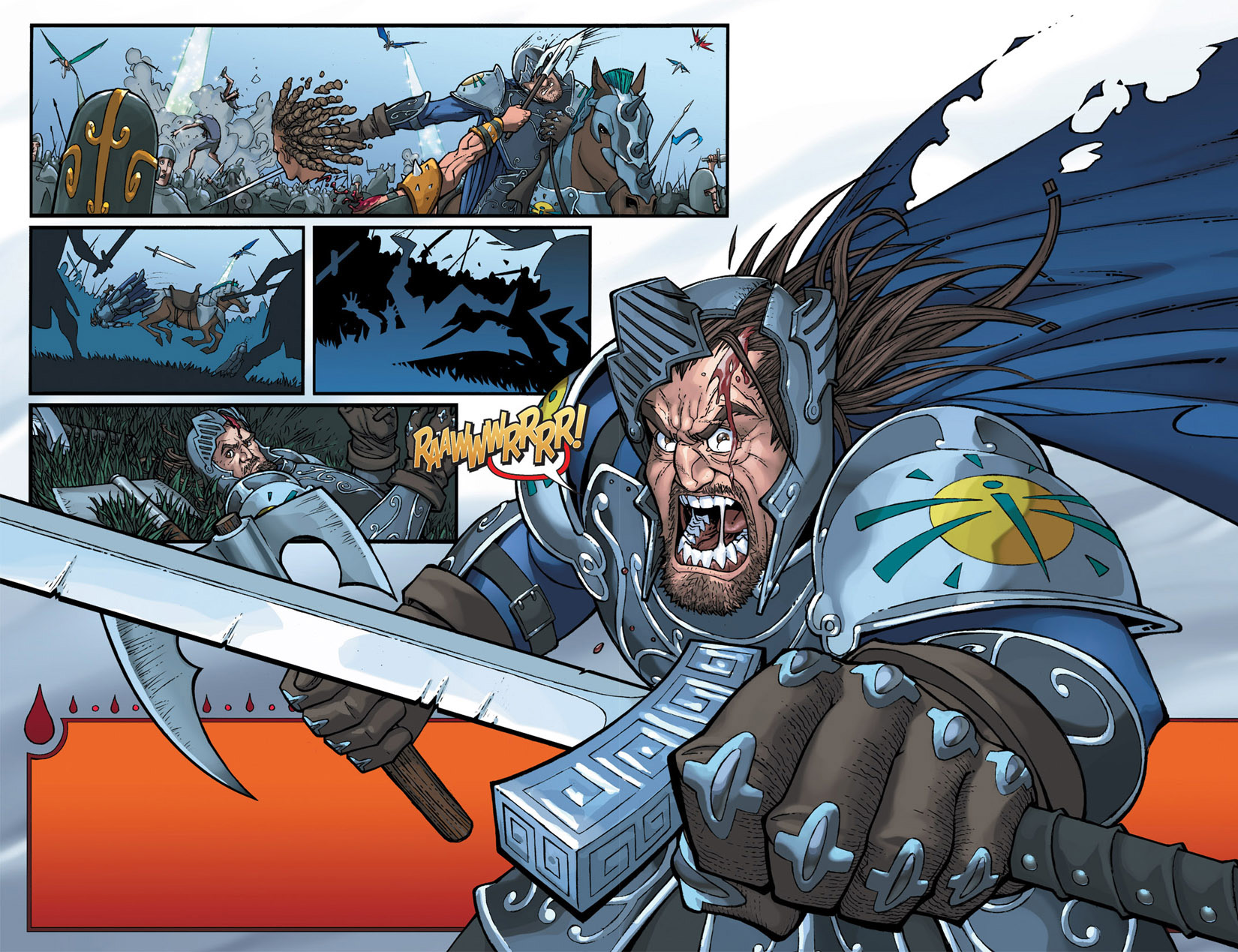 Read online Michael Turner's Soulfire: Dying Of The Light comic -  Issue #3 - 7