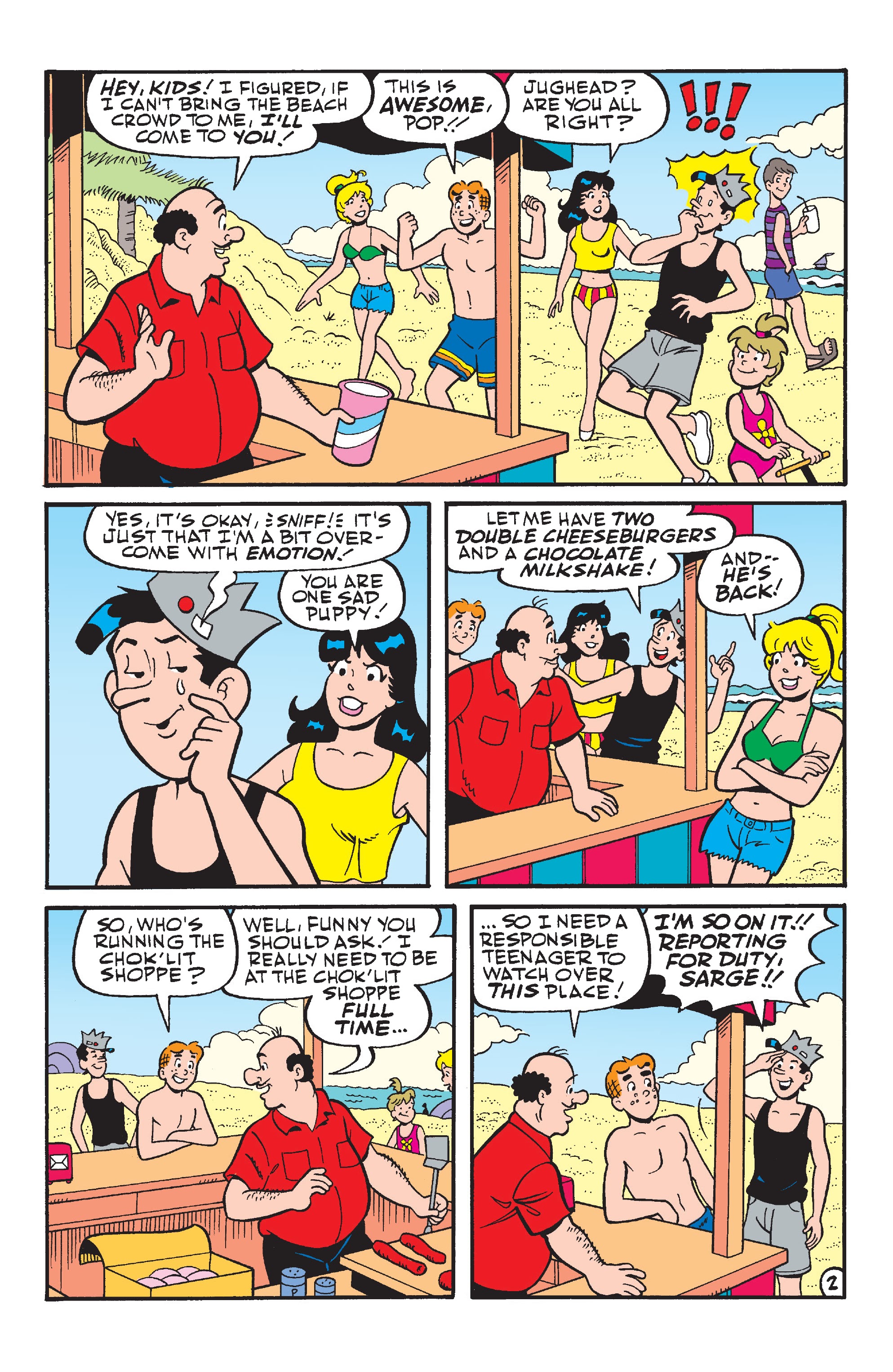 Read online Archie & Friends: Summer Vacation comic -  Issue # Full - 4